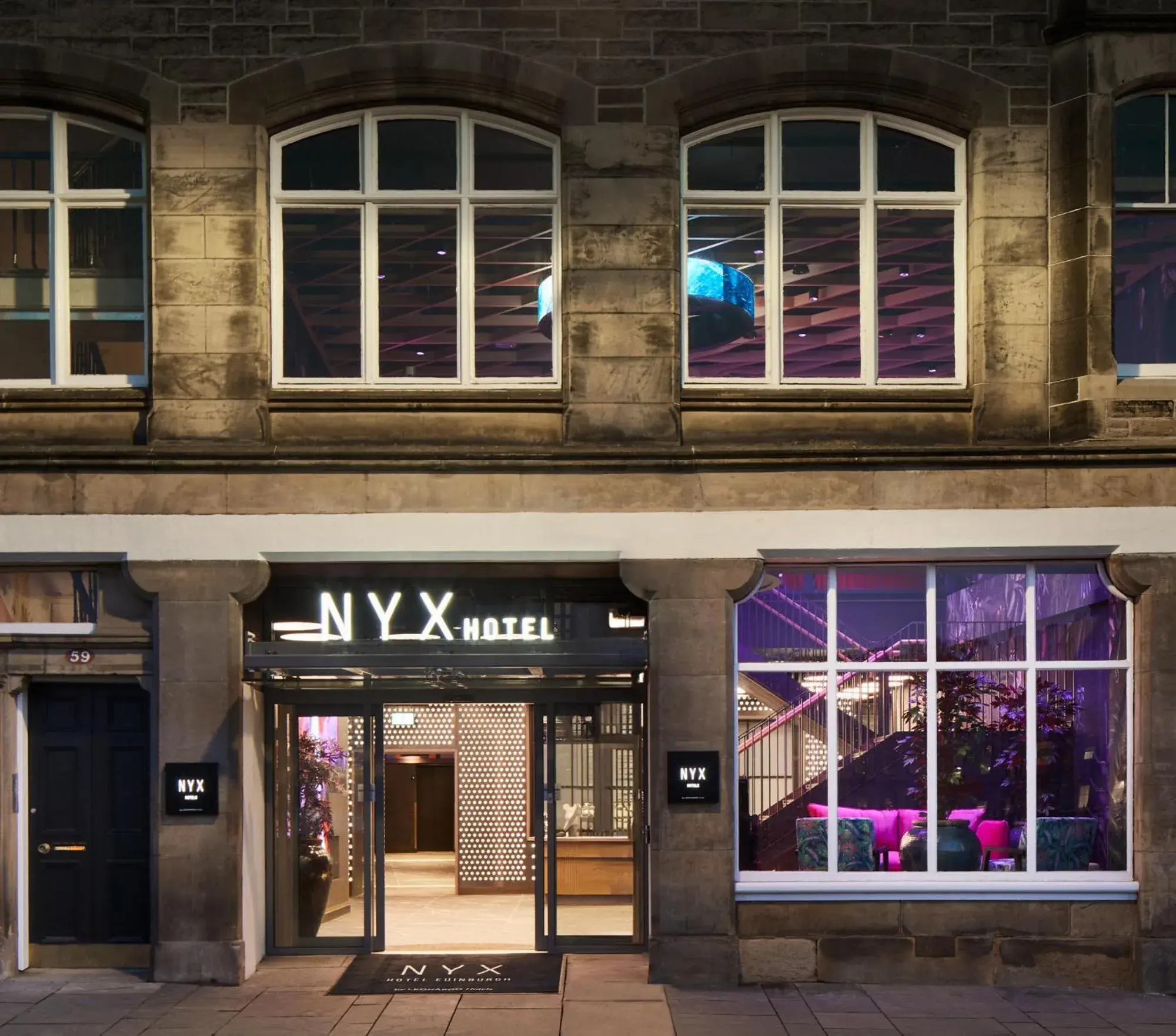 Property building in NYX Hotel Edinburgh Property building in NYX Hotel Edinburgh