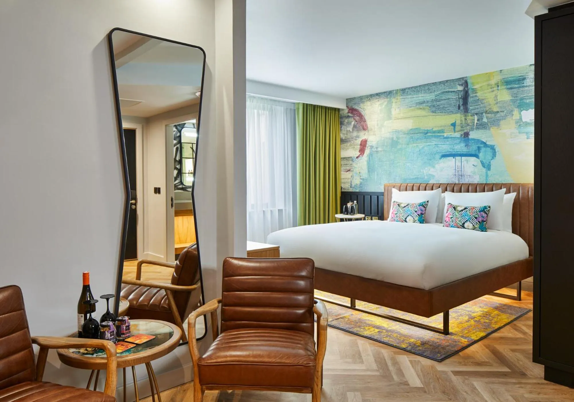 Bed in NYX Hotel Edinburgh