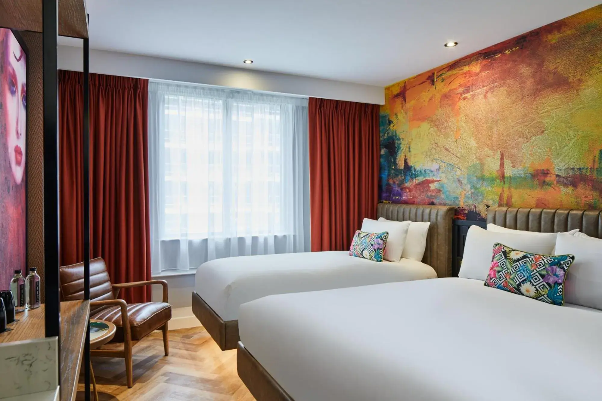 Bedroom, Bed in NYX Hotel Edinburgh Bedroom, Bed in NYX Hotel Edinburgh