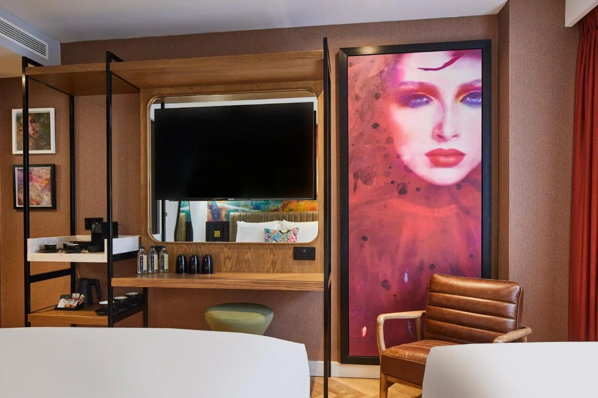 Bedroom in NYX Hotel Edinburgh Bedroom in NYX Hotel Edinburgh