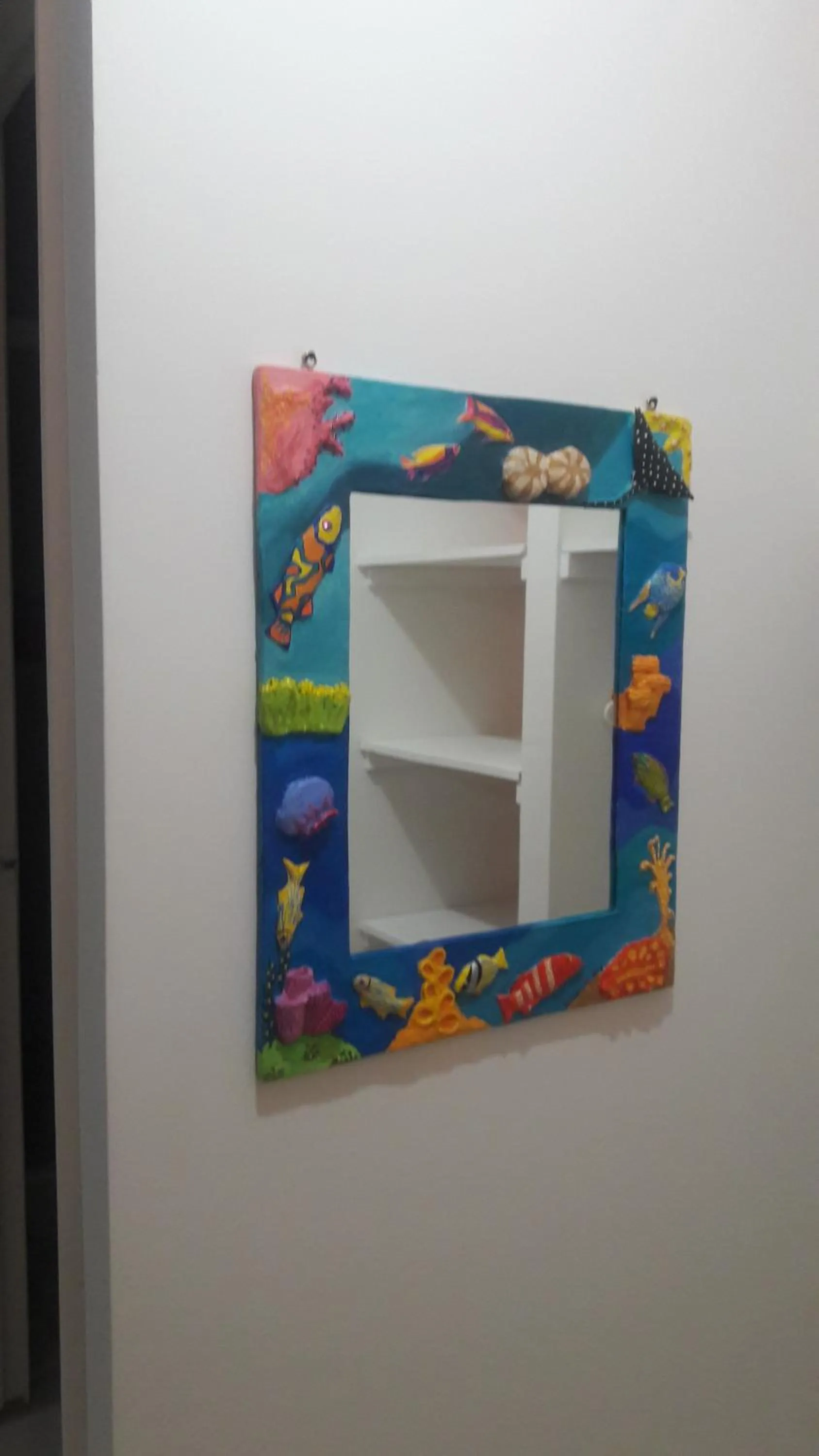 Decorative detail in Shell Sea B & B