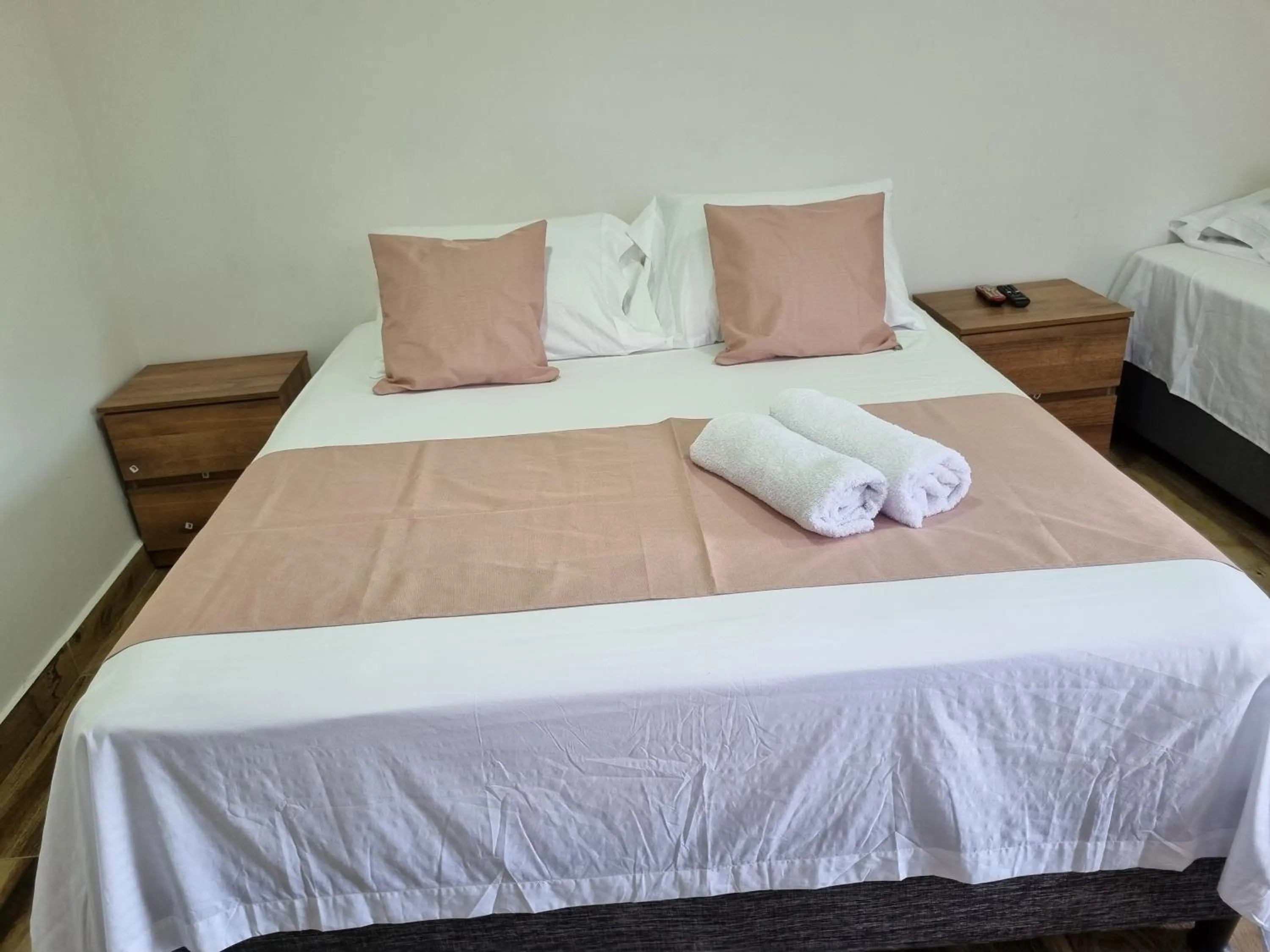 Bed in Shell Sea B & B