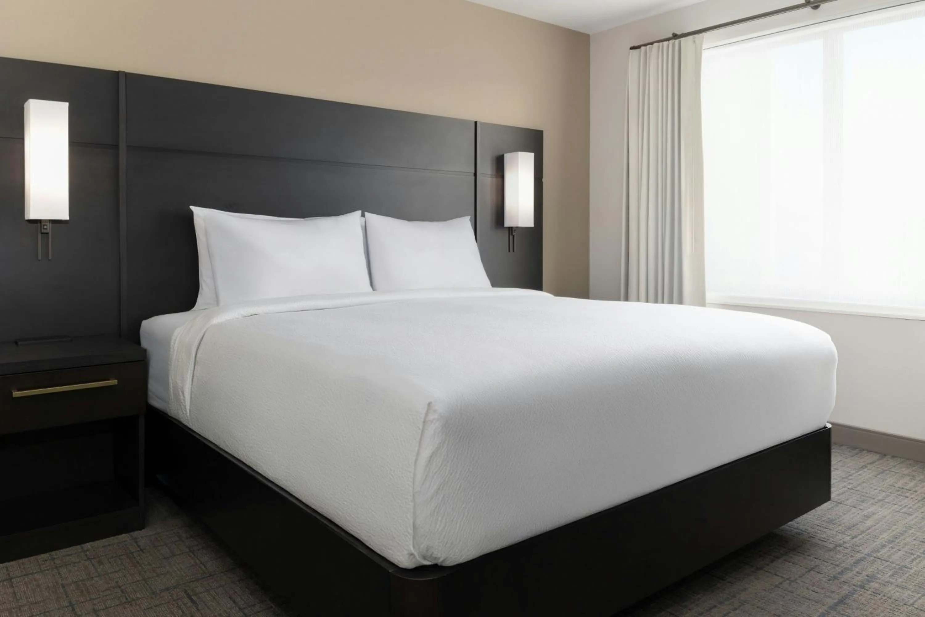 Bedroom, Bed in Residence Inn by Marriott Novato Sonoma