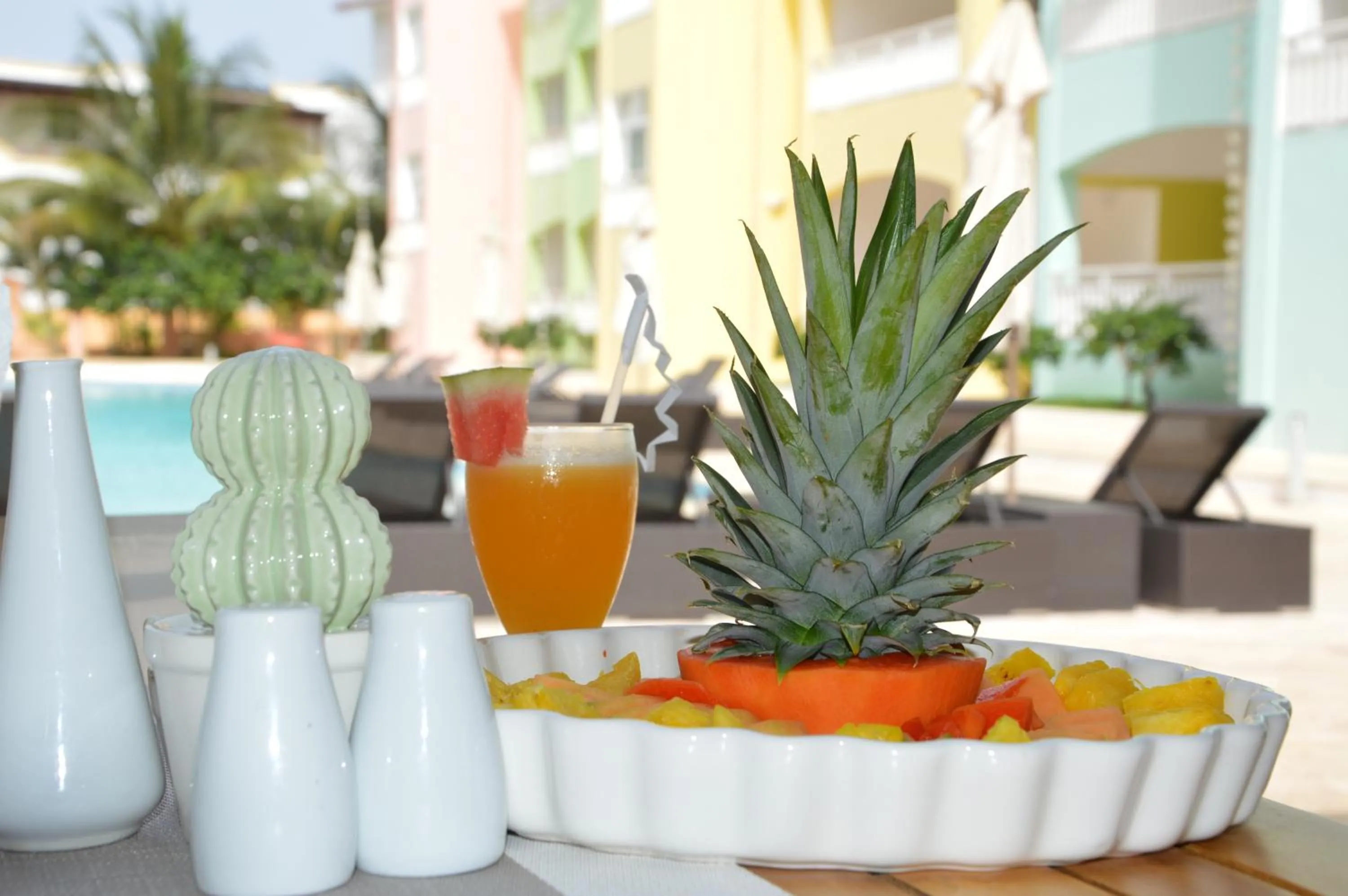 Food close-up in Los Flamencos Aparthotel Beach Club