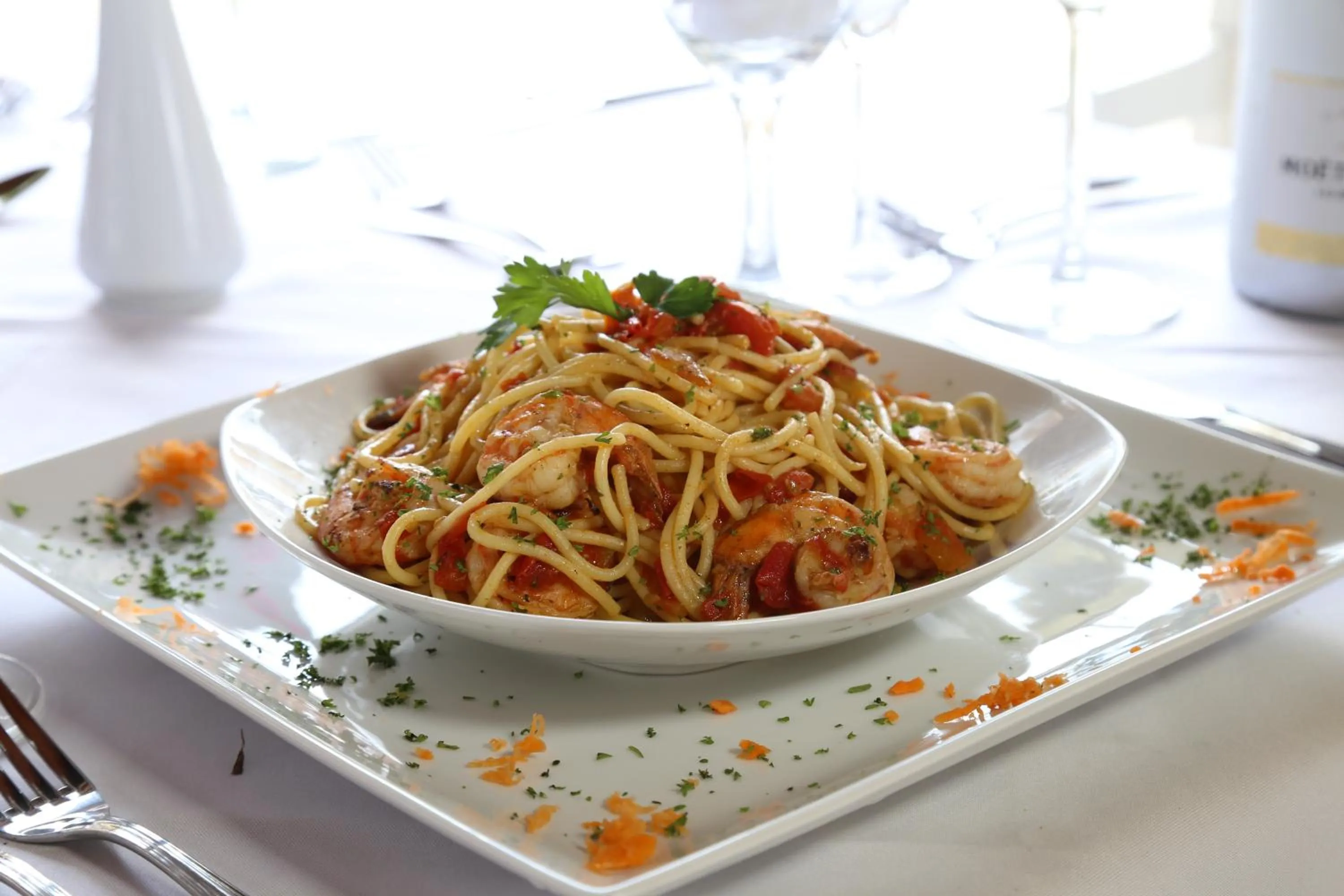 Food close-up in Los Flamencos Aparthotel Beach Club