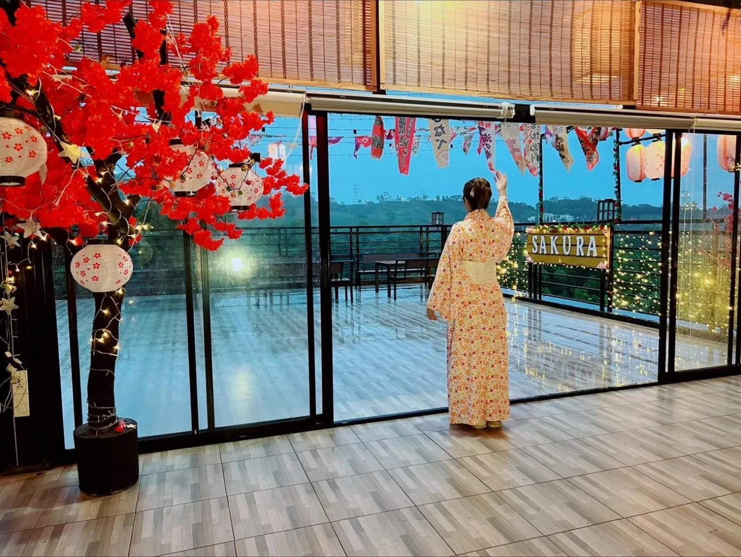 People in Sakura Yama Resort ซากุระ ยามะรีสอร์ท