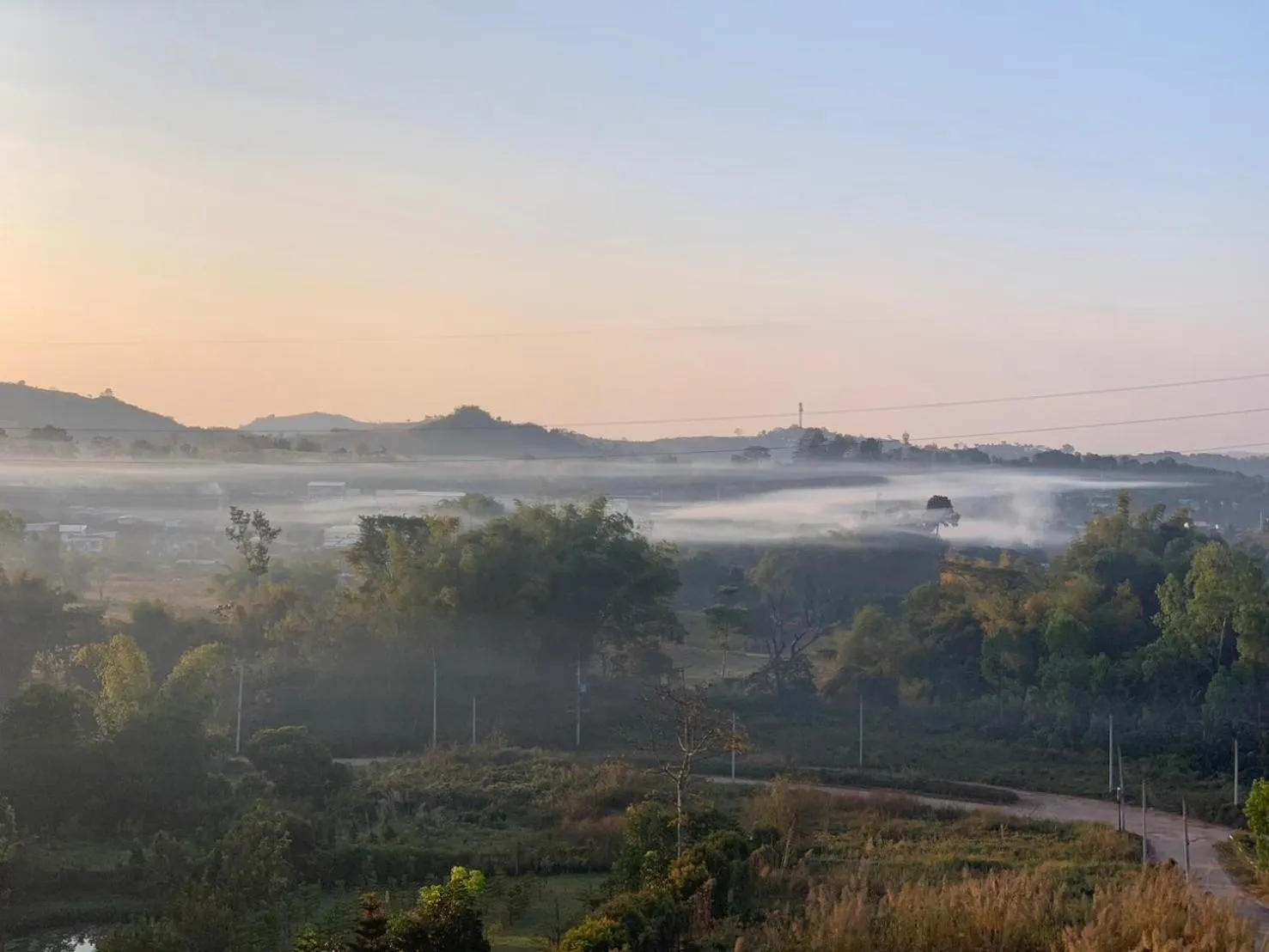 Mountain view in Sakura Yama Resort ซากุระ ยามะรีสอร์ท
