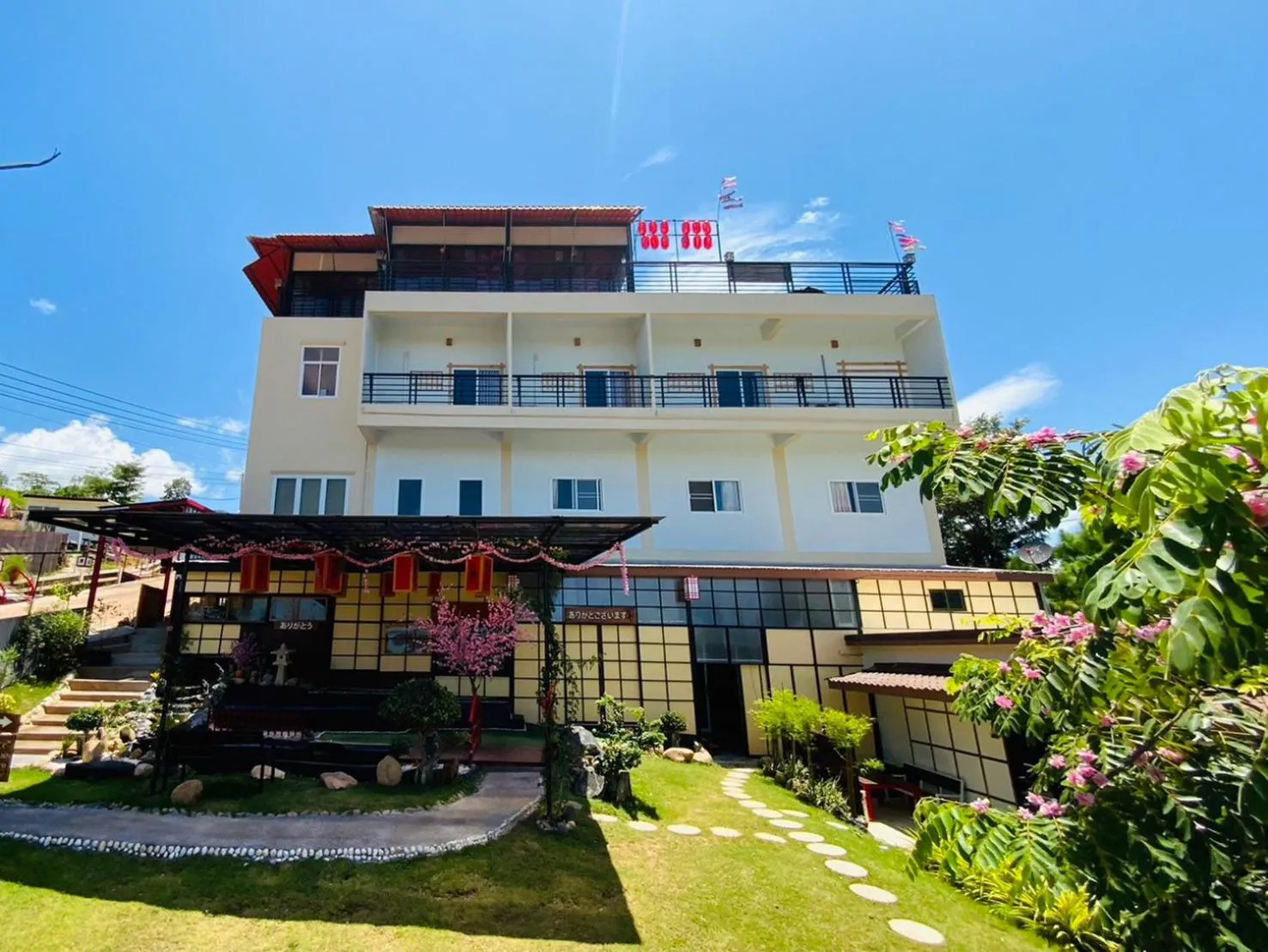 Property building in Sakura Yama Resort ซากุระ ยามะรีสอร์ท
