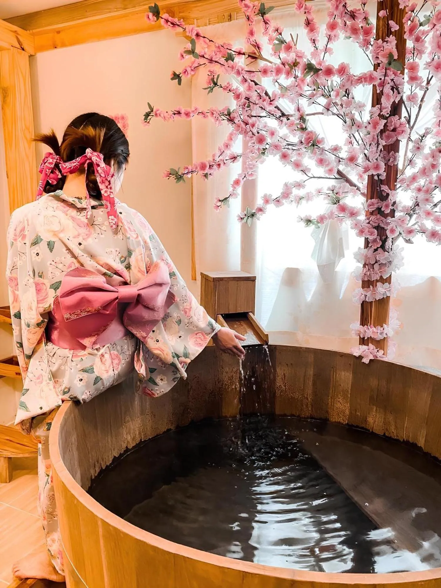 Natural landscape in Sakura Yama Resort ซากุระ ยามะรีสอร์ท