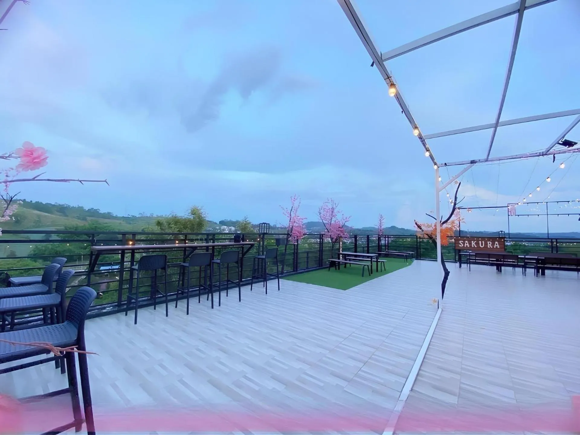 Natural landscape in Sakura Yama Resort ซากุระ ยามะรีสอร์ท