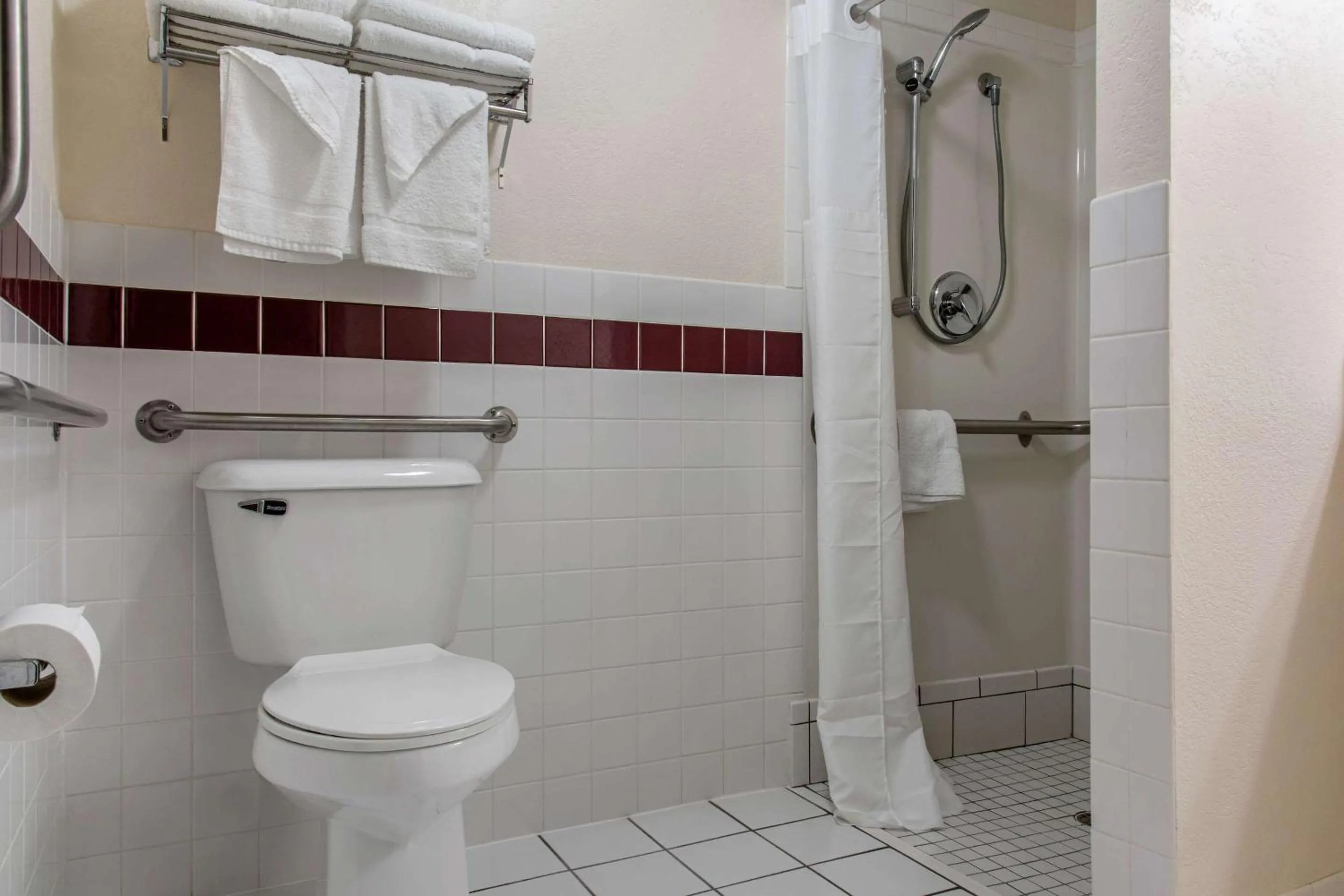 Bathroom in New Prague Inn & Suites, New Prauge