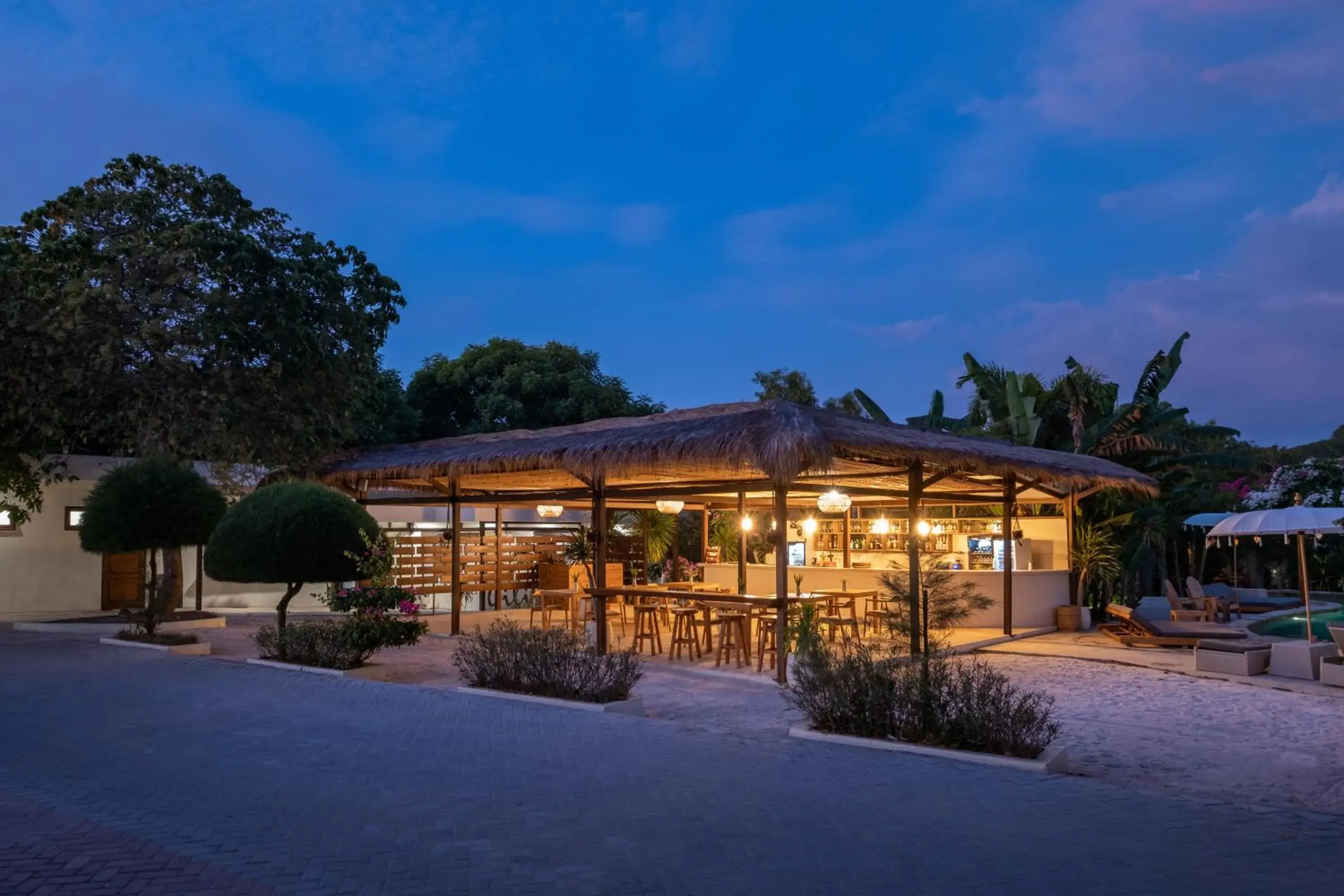 Restaurant/places to eat in Gili Teak Beach Front Resort Restaurant/places to eat in Gili Teak Beach Front Resort