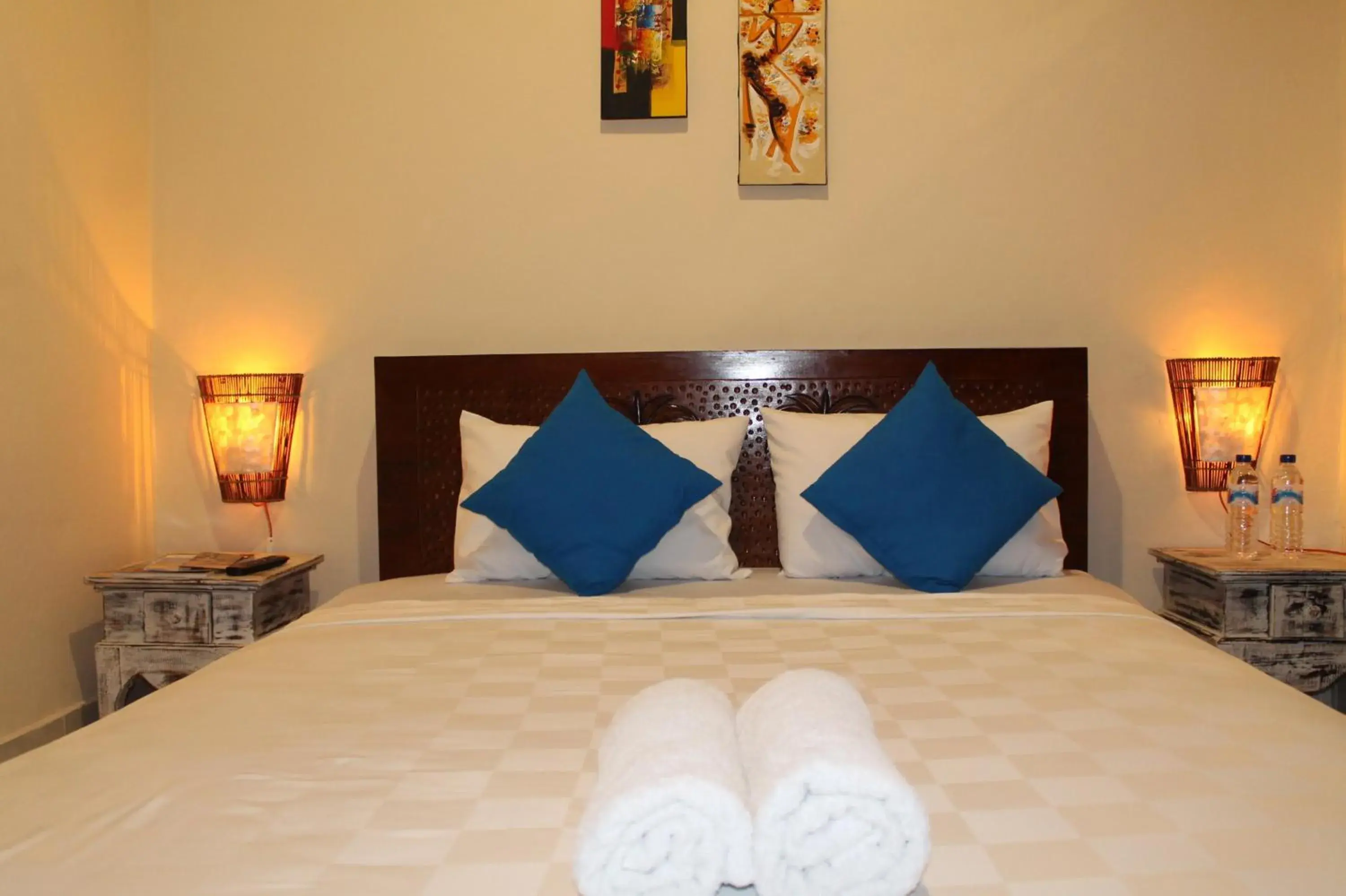 Bed in Chillin Kuta Homestay Bed in Chillin Kuta Homestay