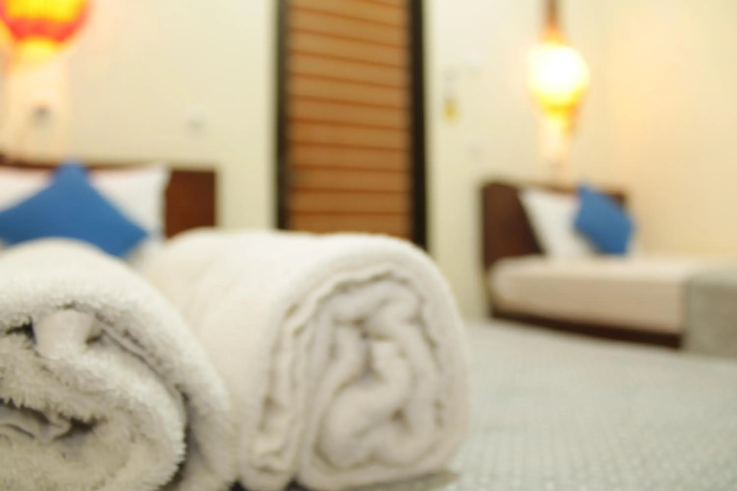 Bed in Chillin Kuta Homestay Bed in Chillin Kuta Homestay