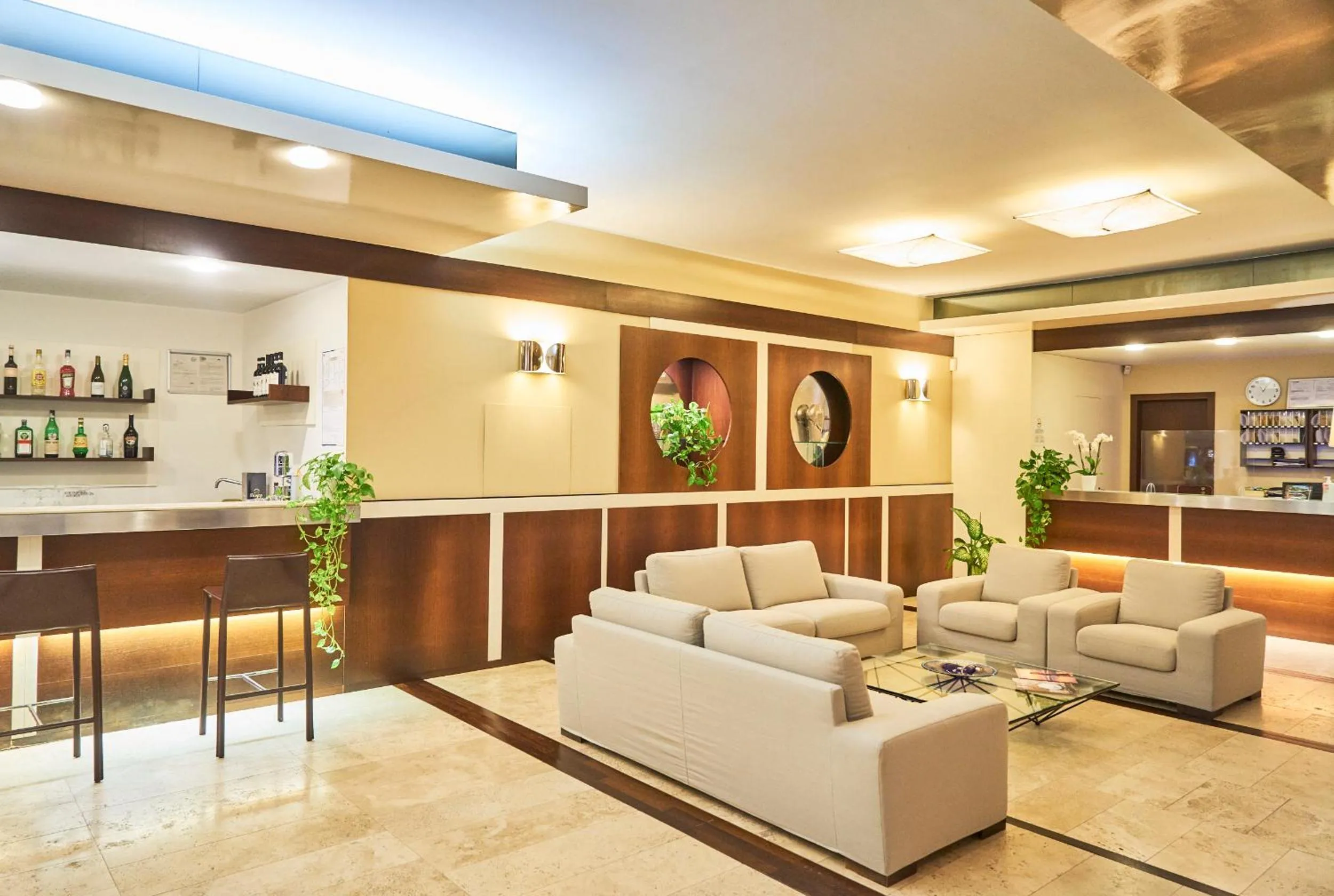 Lounge or bar in Aparthotel La Pineta