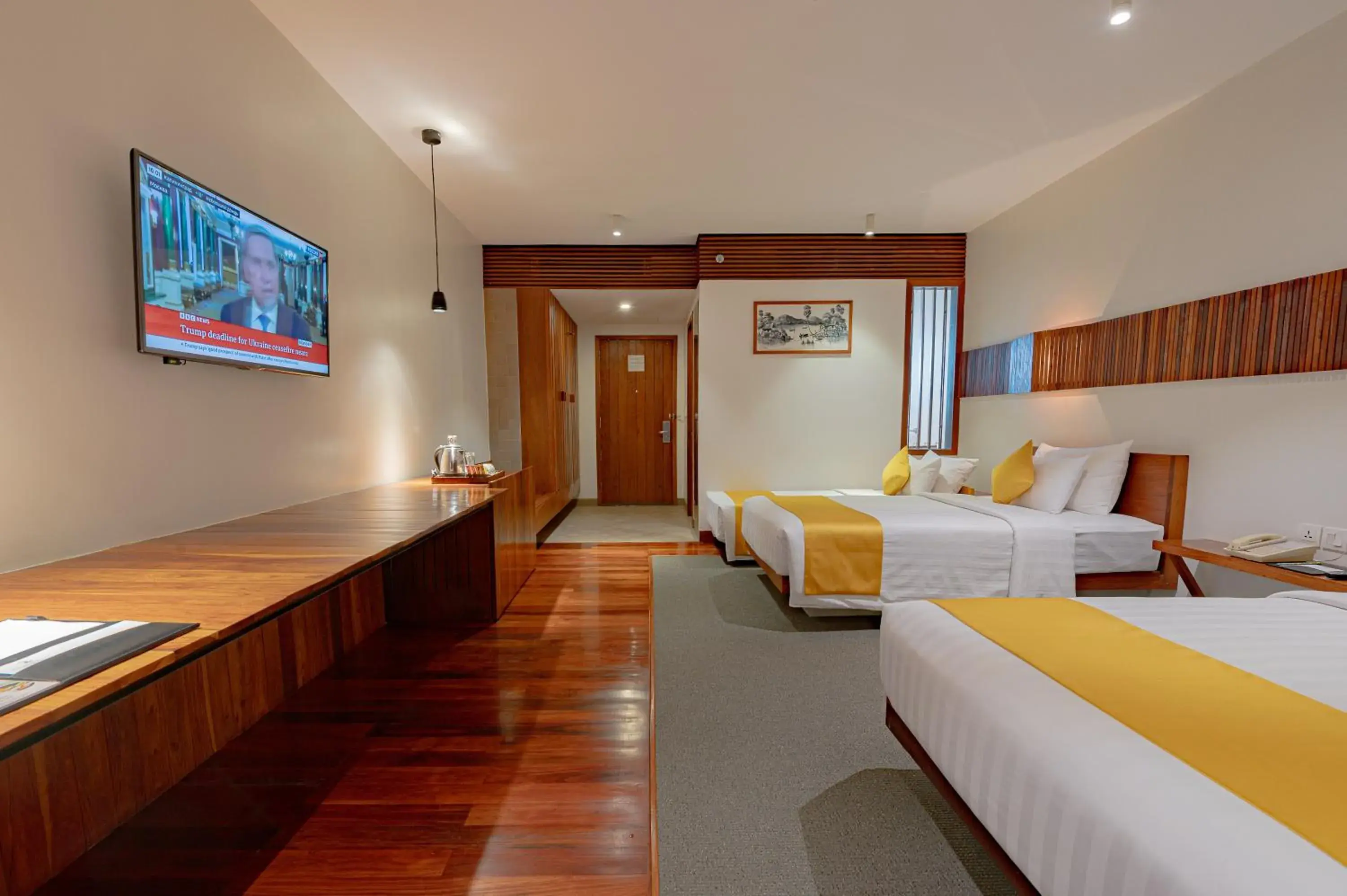 Executive Twin Room in Hotel Somadevi Angkor Boutique and Resort Executive Twin Room in Hotel Somadevi Angkor Boutique and Resort