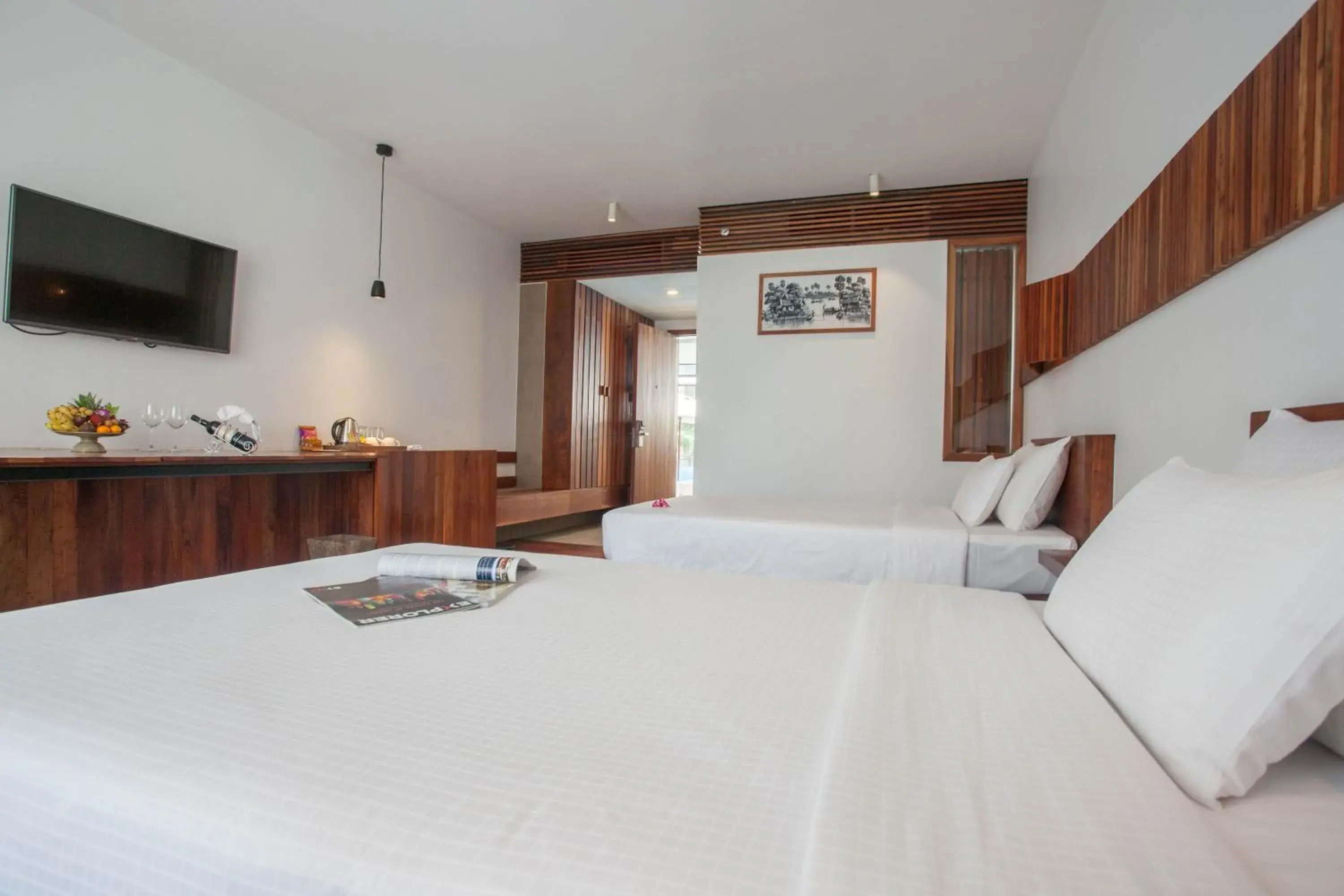 Bedroom, Bed in Hotel Somadevi Angkor Boutique and Resort