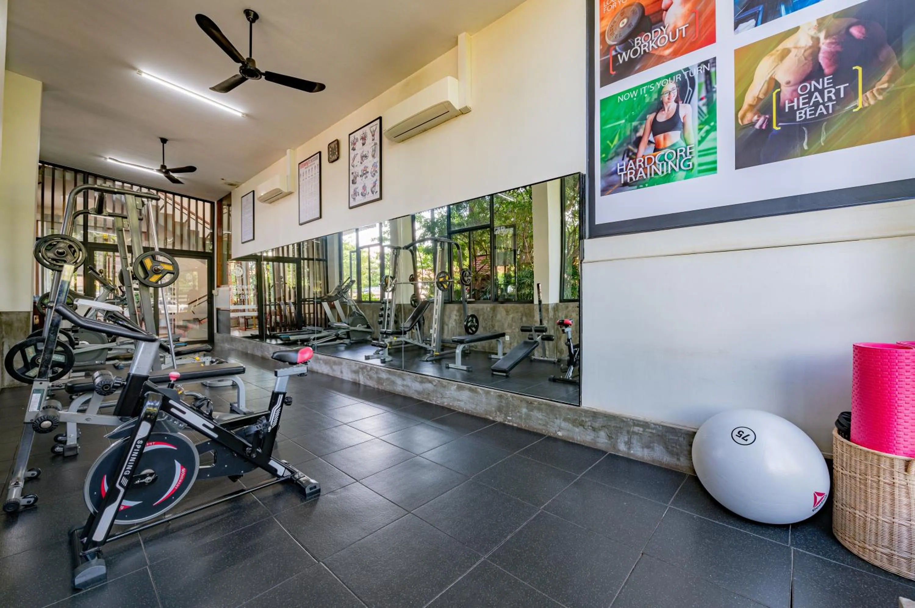 Fitness centre/facilities in Hotel Somadevi Angkor Boutique and Resort