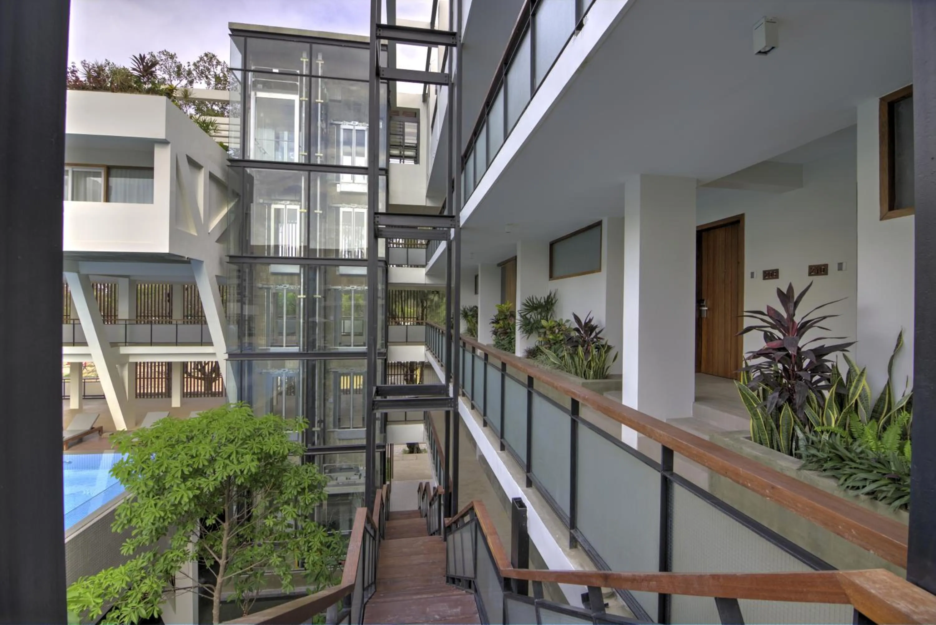 Balcony/Terrace in Hotel Somadevi Angkor Boutique and Resort