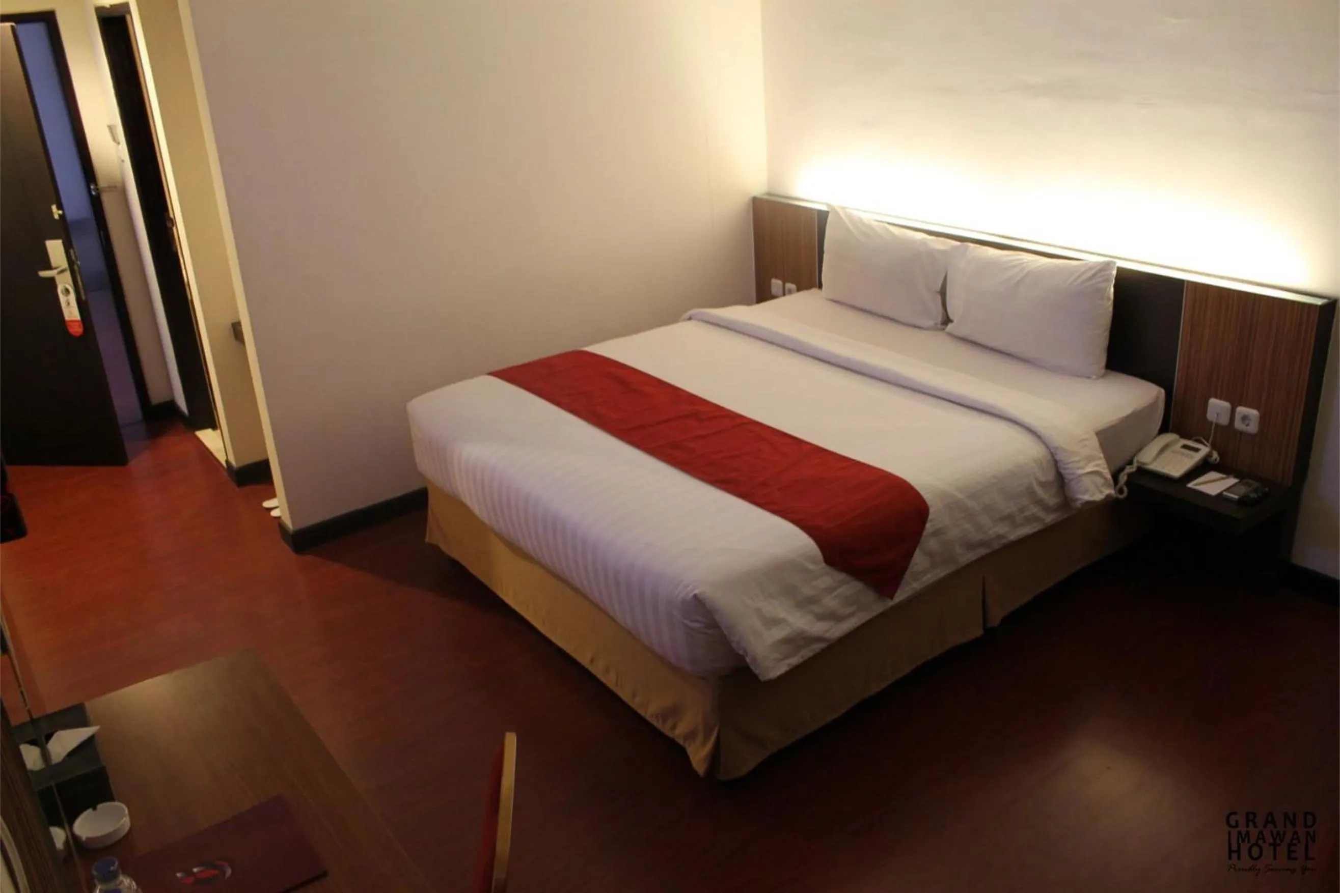 Bedroom in Grand Imawan Hotel