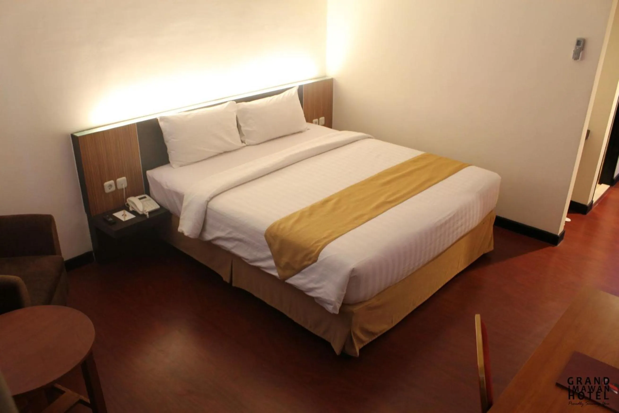 Bedroom in Grand Imawan Hotel