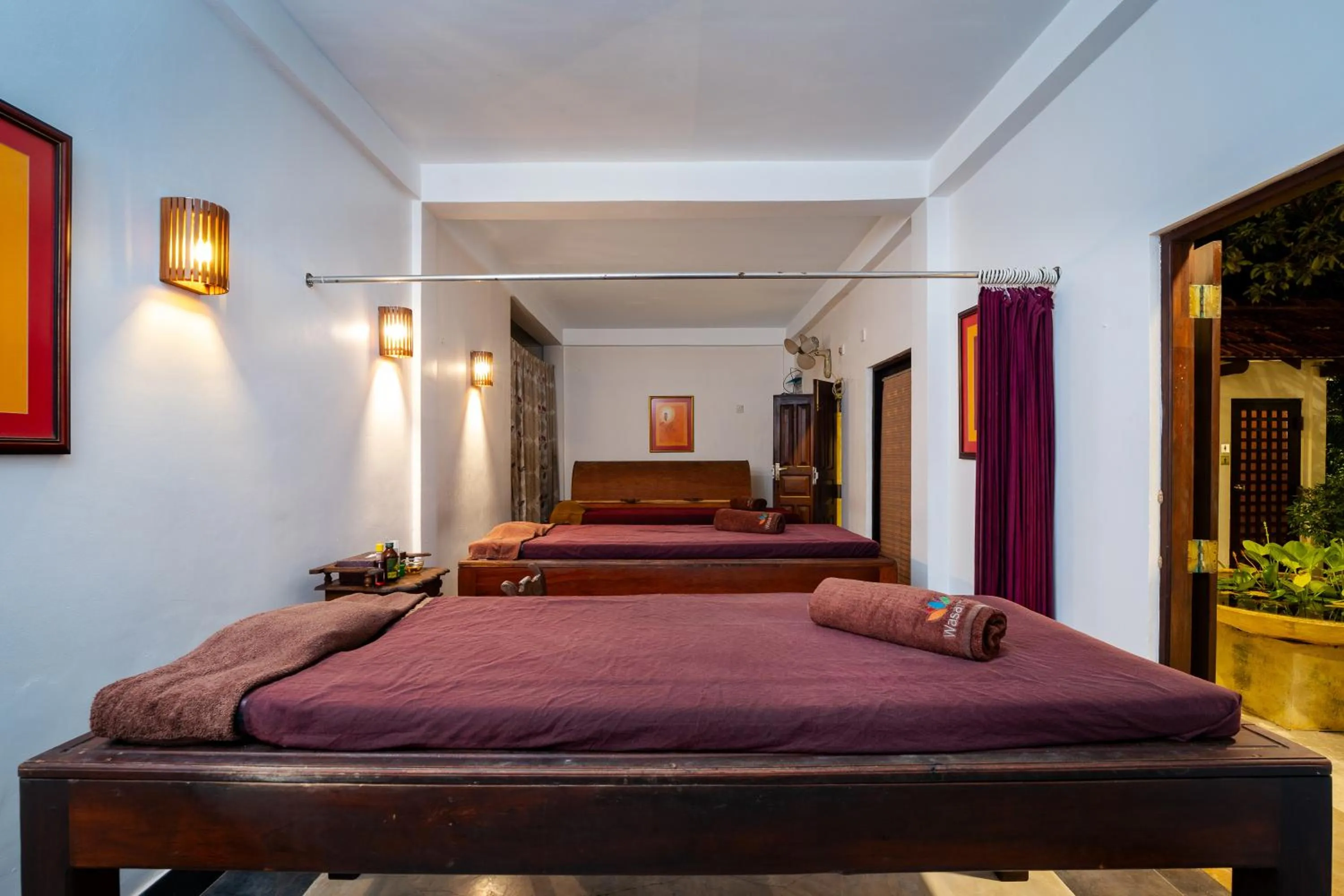 Property building, Bed in Wasantha Garden Hotel Restaurant & Ayurvedic Treatment