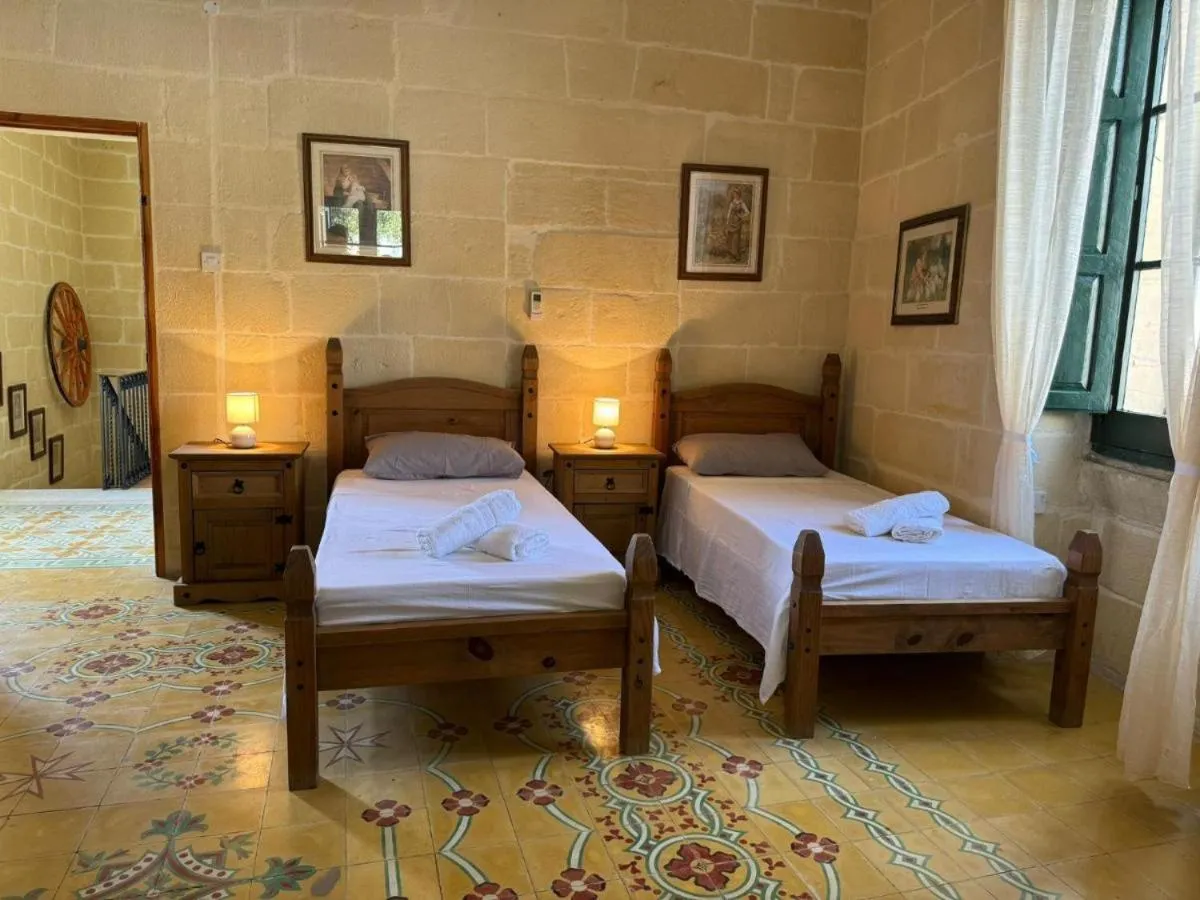 Bed in Ta Speranza Farmhouse B&B