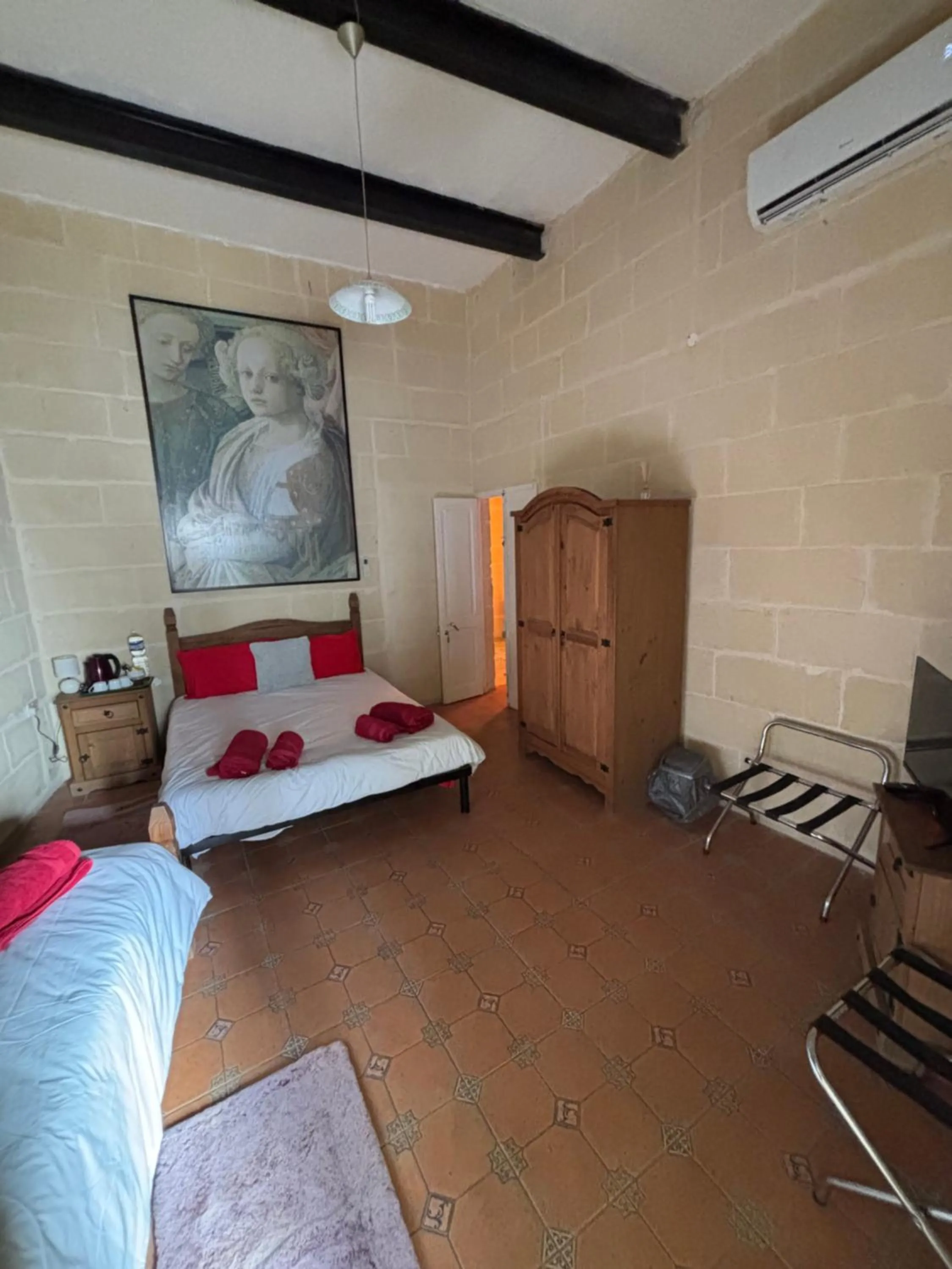 Bed in Ta Speranza Farmhouse B&B
