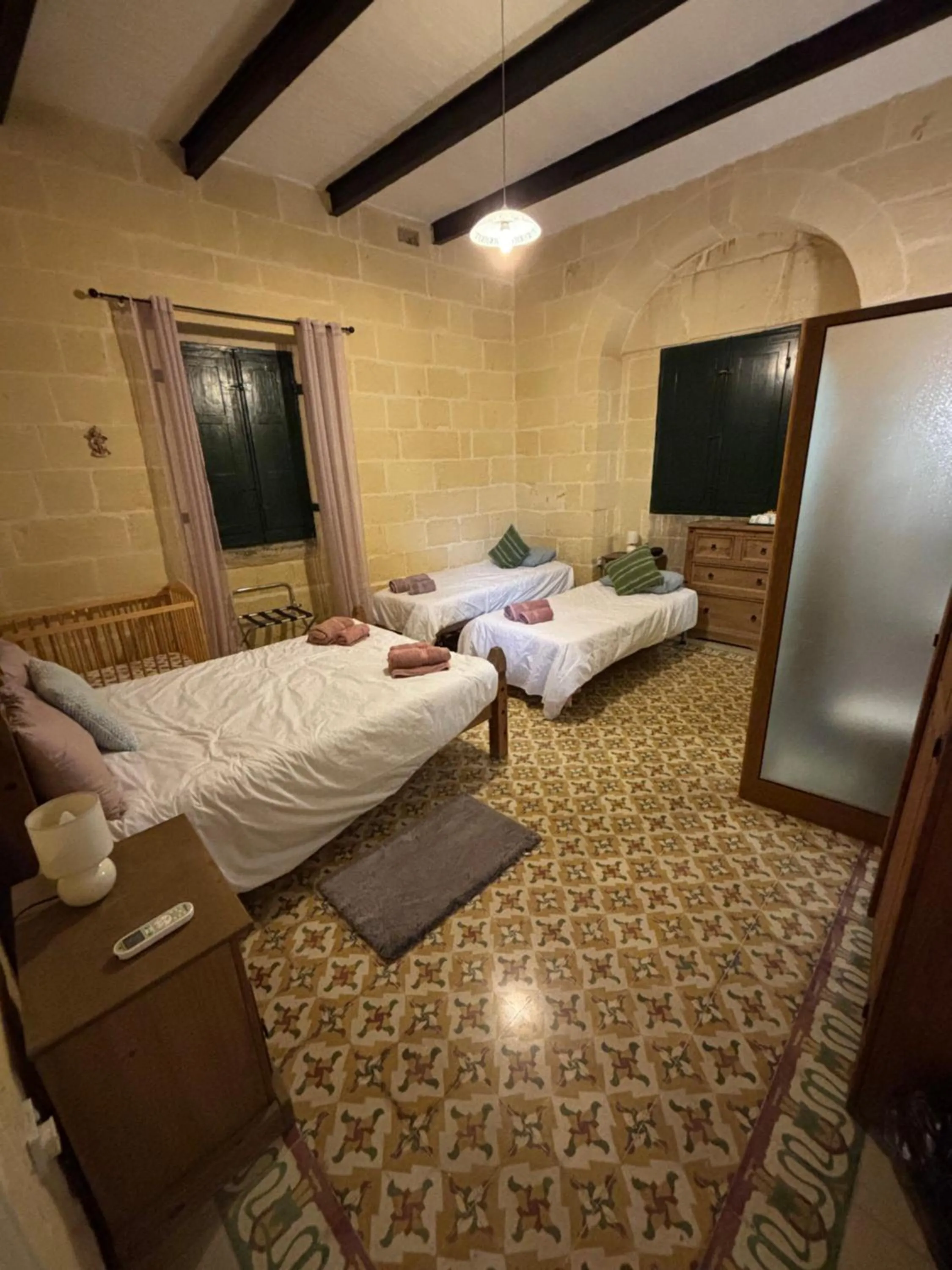Bed in Ta Speranza Farmhouse B&B