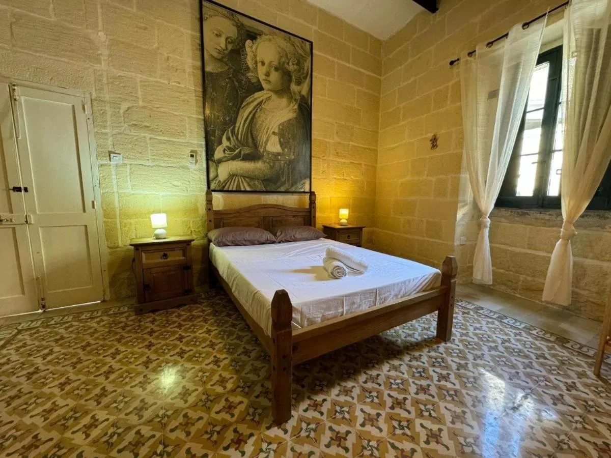 Bed in Ta Speranza Farmhouse B&B