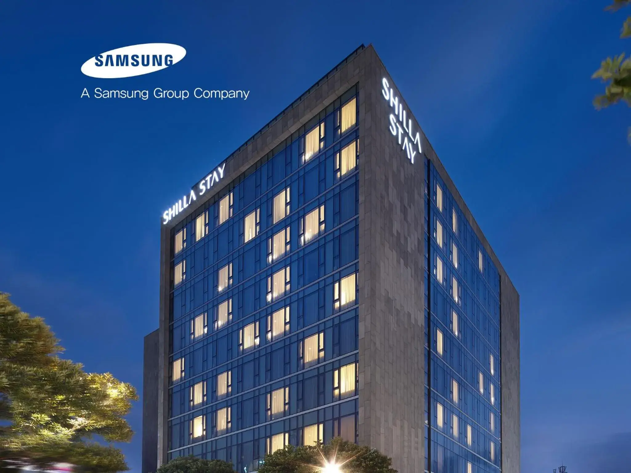 Property building in Shilla Stay Jeju Airport Property building in Shilla Stay Jeju Airport