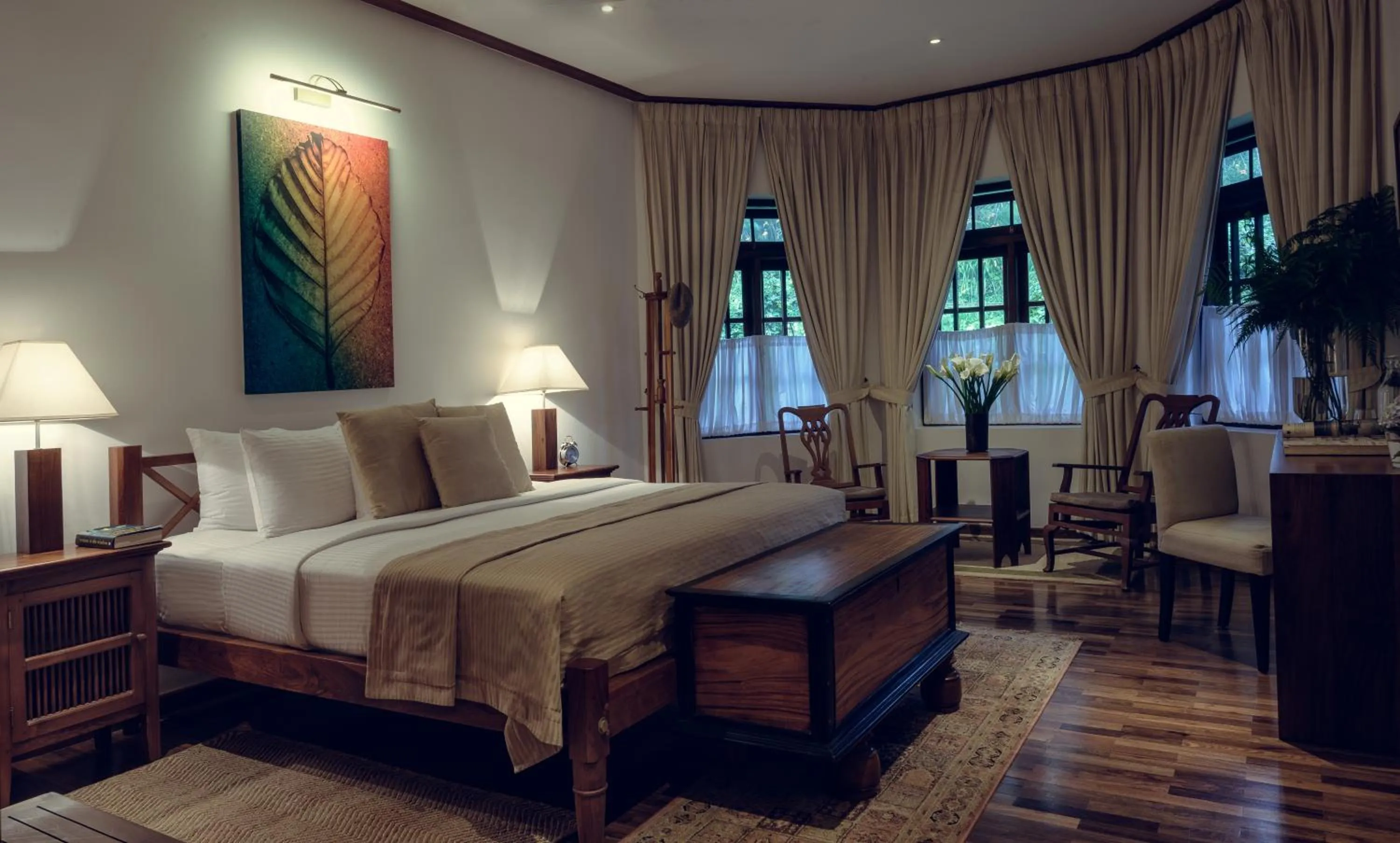 Bed in Stafford Bungalow - Exclusive Luxury Within A Private Tea Estate