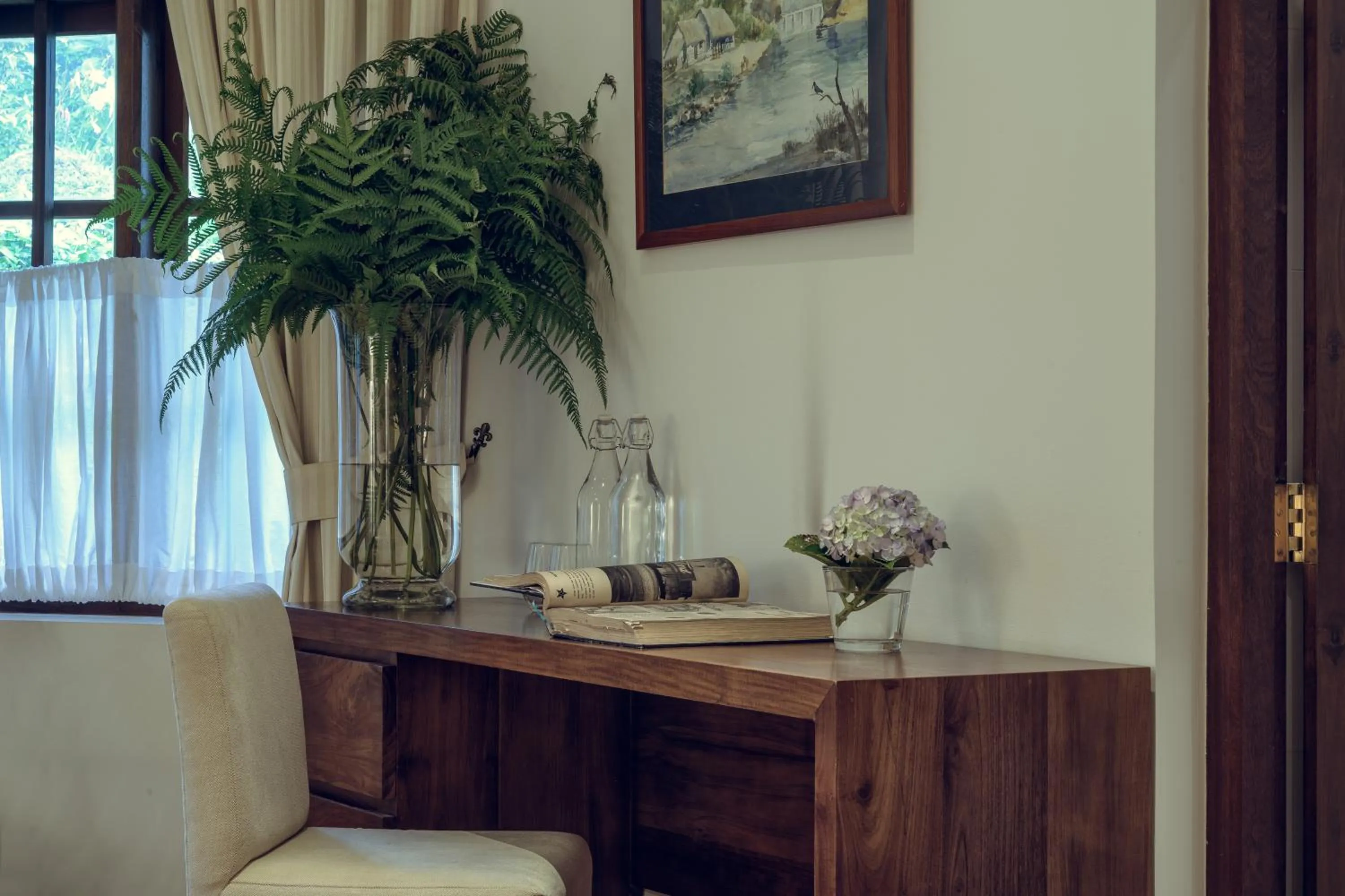 Decorative detail in Stafford Bungalow - Exclusive Luxury Within A Private Tea Estate