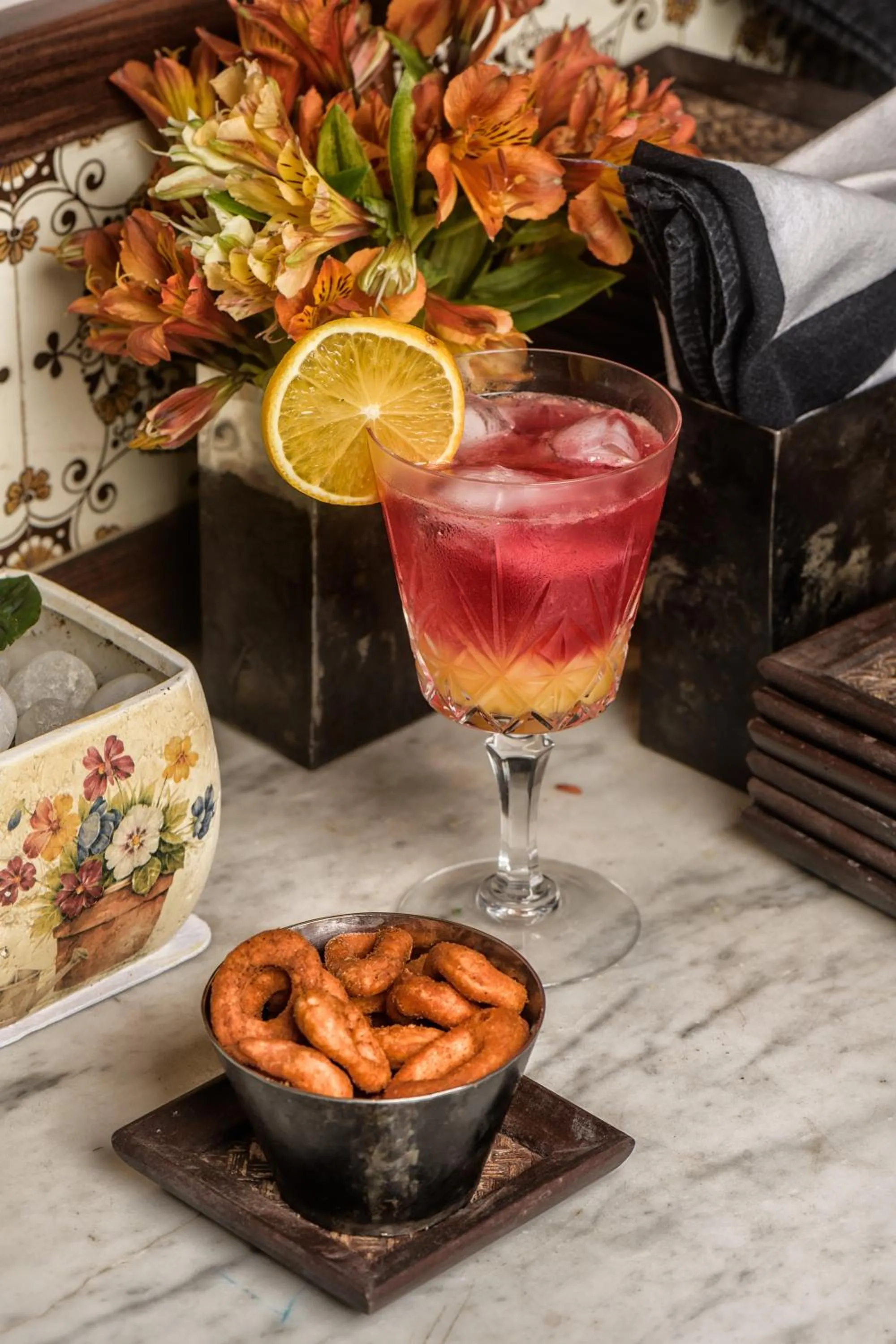 Food and drinks in Stafford Bungalow - Exclusive Luxury Within A Private Tea Estate