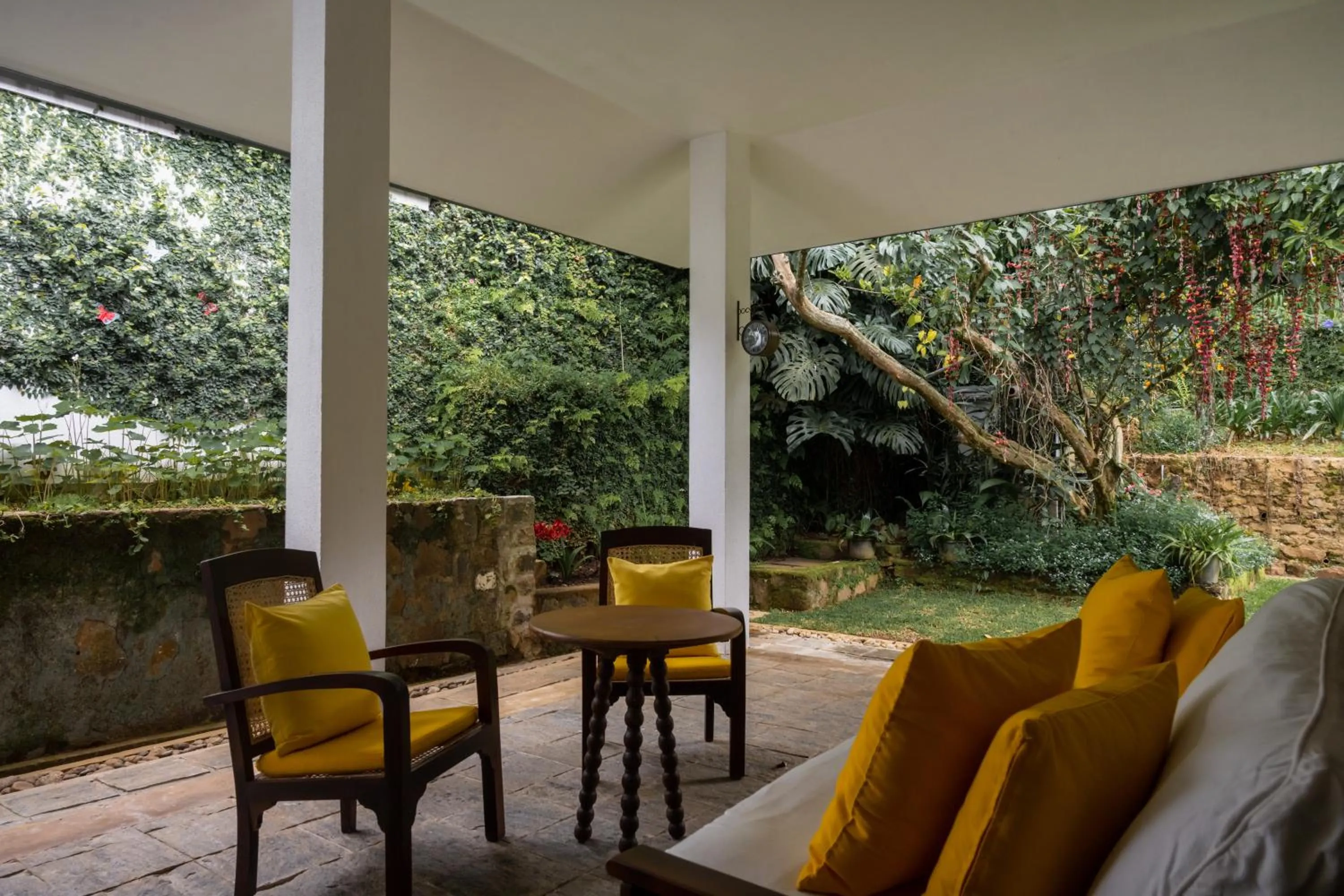 Patio in Stafford Bungalow - Exclusive Luxury Within A Private Tea Estate