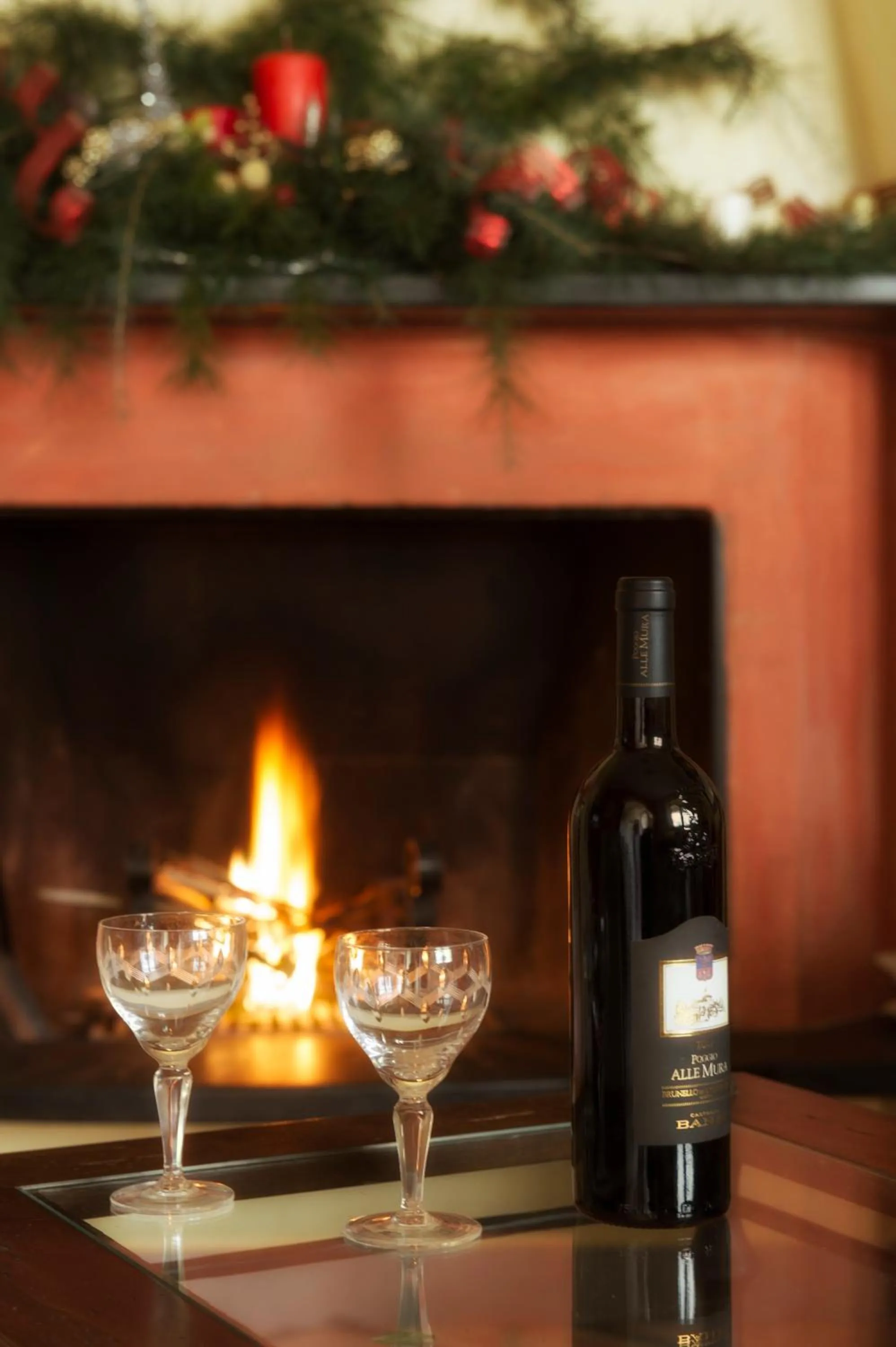 Decorative detail in B&B Il Trebbio