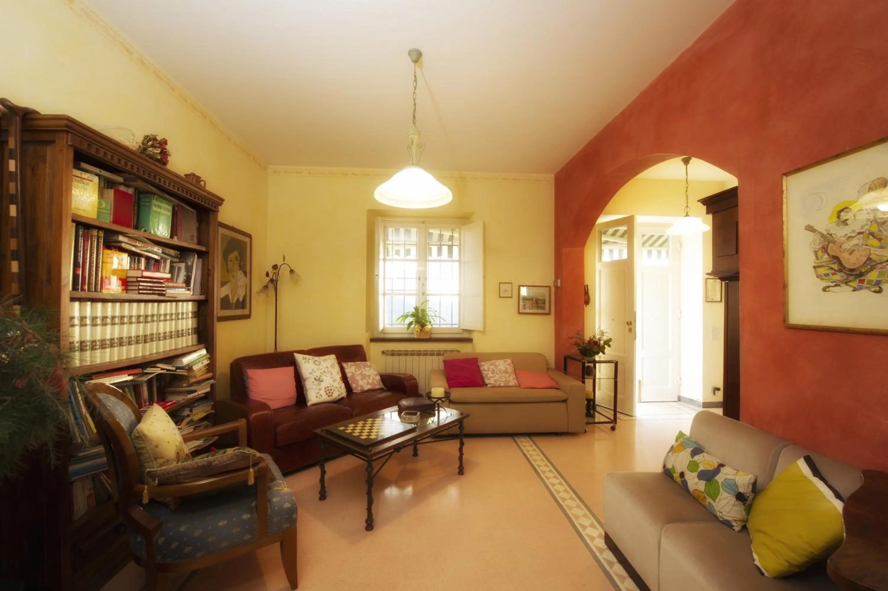 Communal lounge/ TV room in B&B Il Trebbio