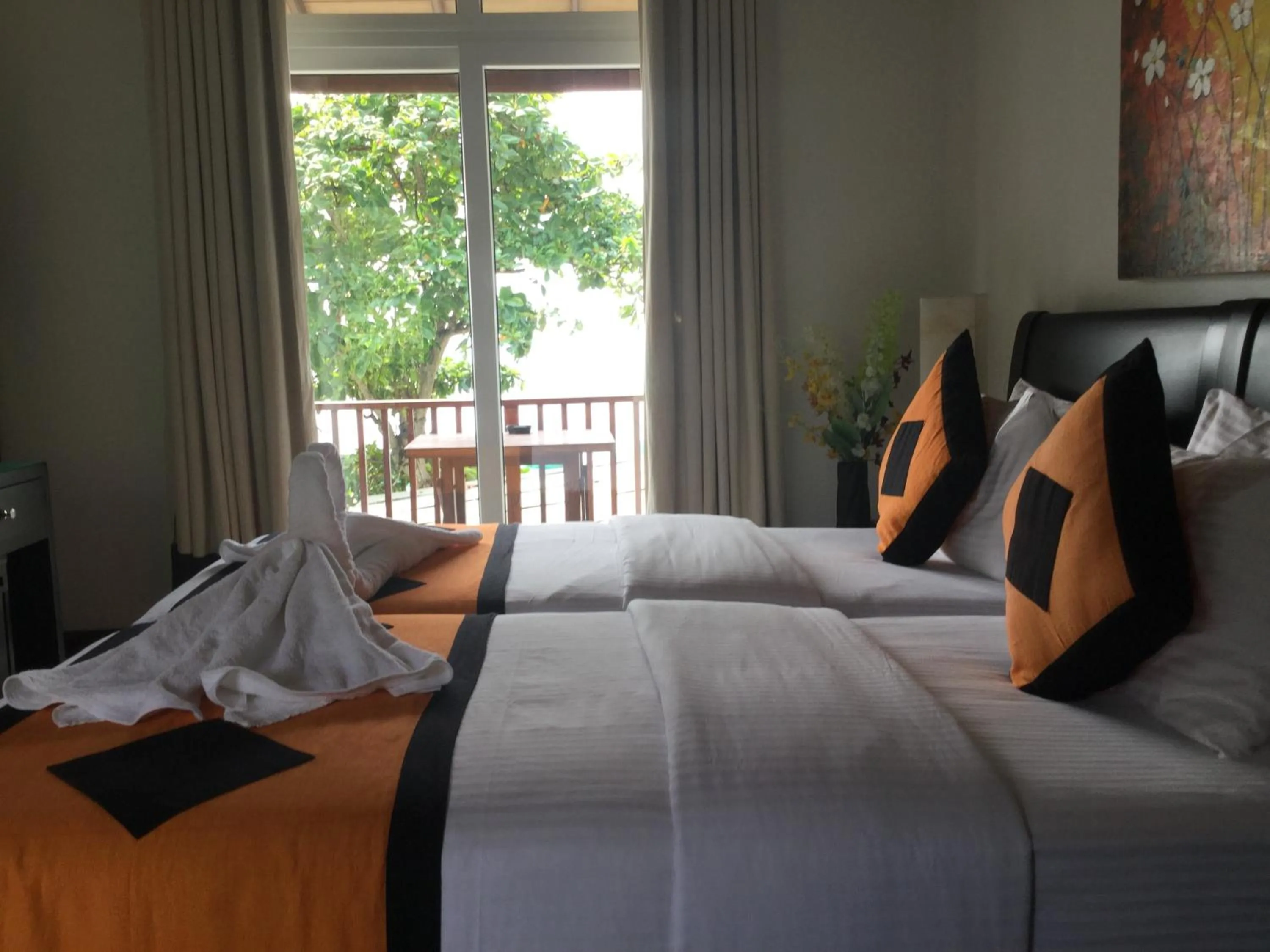 Bedroom, Bed in Joe's Resort Unawatuna