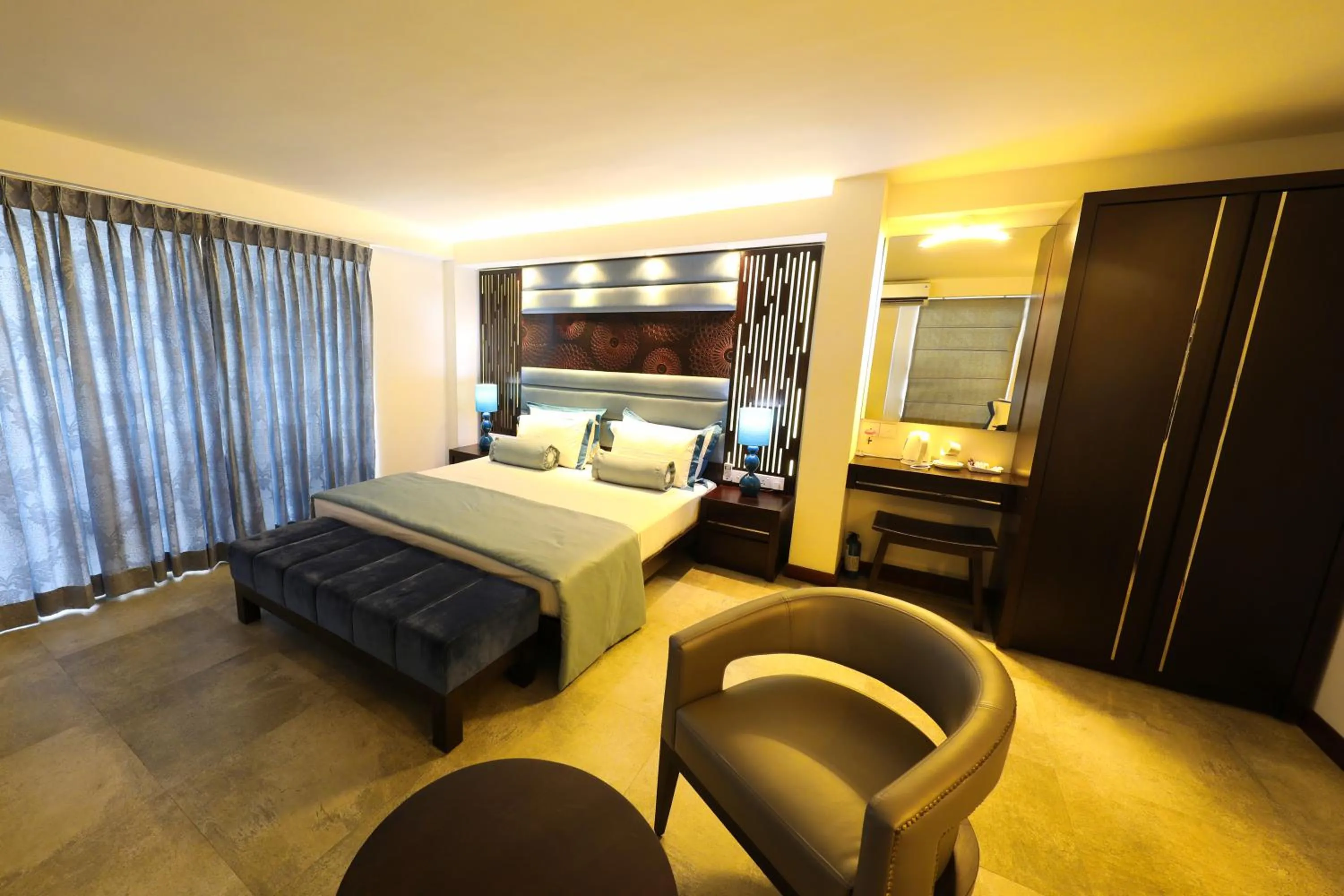 Bedroom, Bed in Joe's Resort Unawatuna