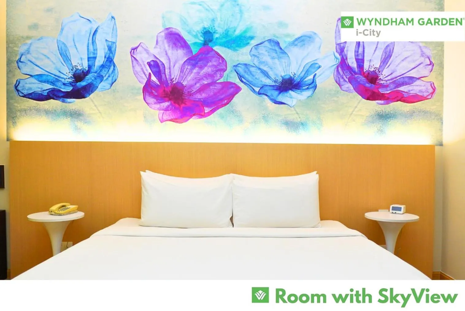 Bed in Wyndham Garden i-City Shah Alam