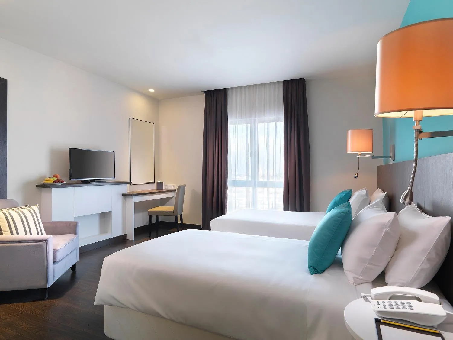 Bed in Wyndham Garden i-City Shah Alam