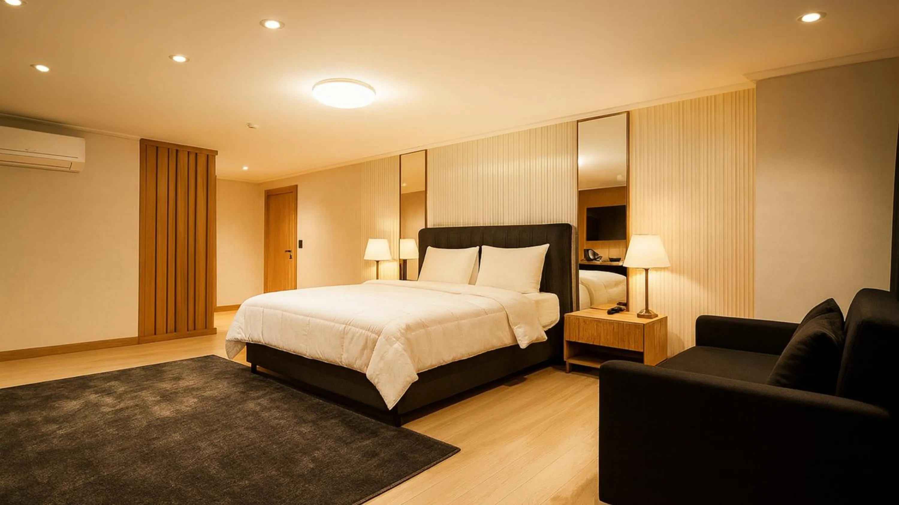 Bedroom, Bed in XLoft