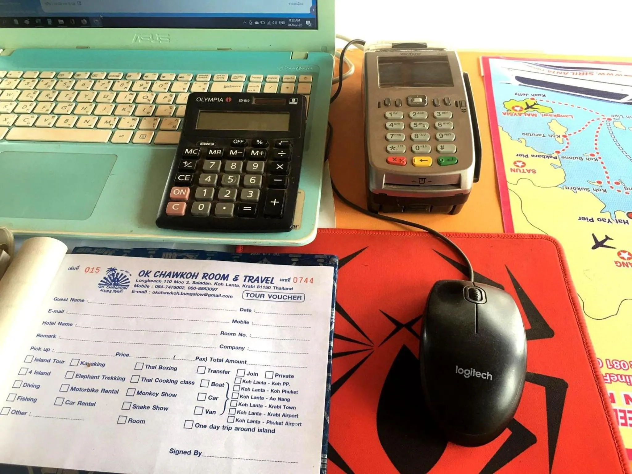 Business facilities in O k Chawkoh Bungalow