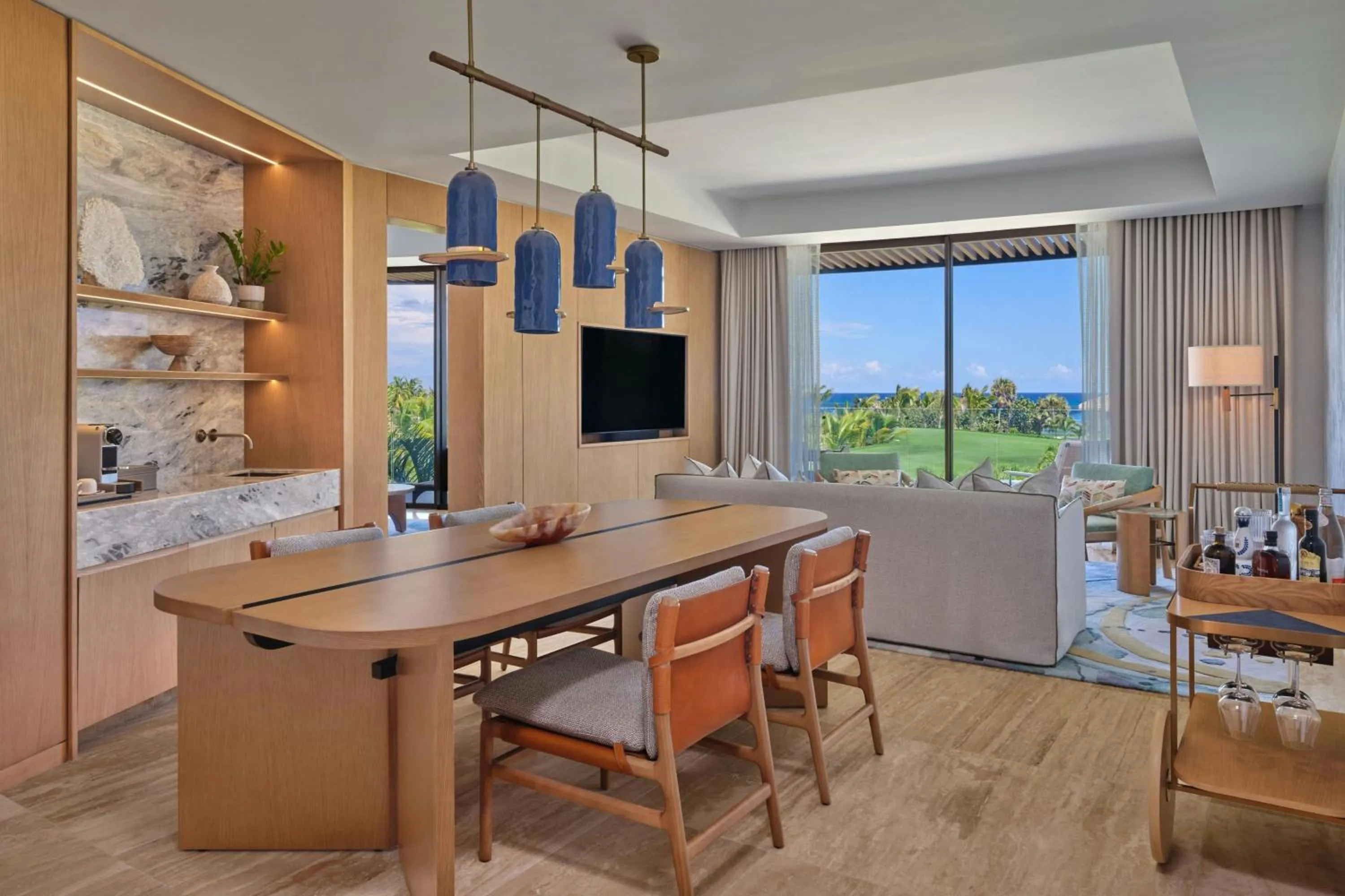 Living room in The St. Regis Cap Cana Resort