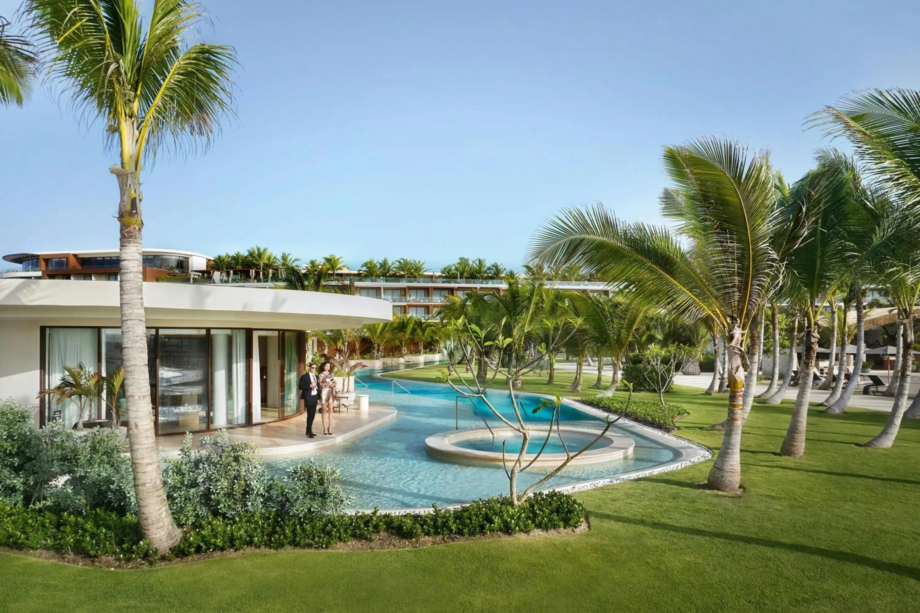 Swimming pool in The St. Regis Cap Cana Resort