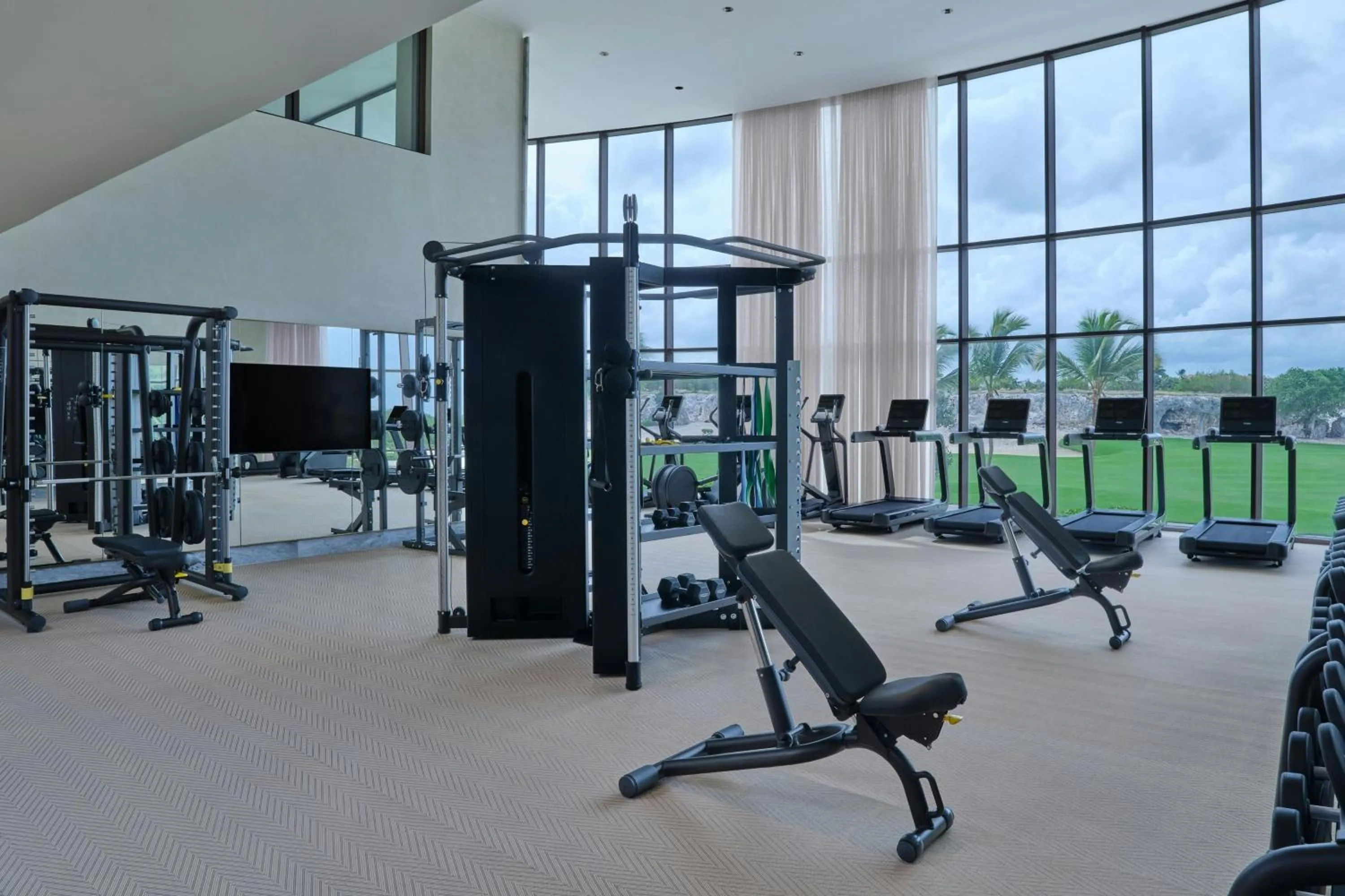 Fitness centre/facilities in The St. Regis Cap Cana Resort