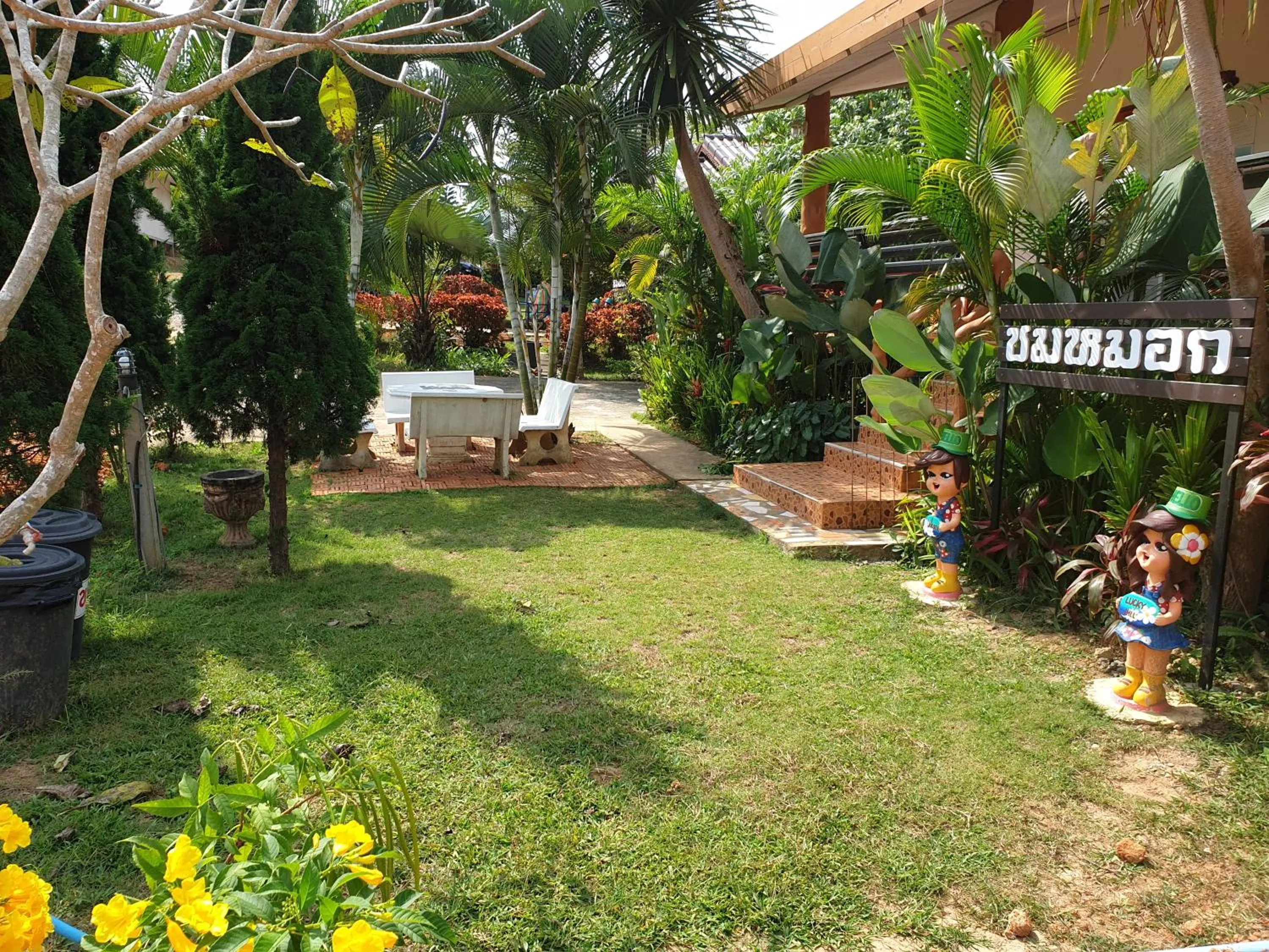 Garden in Khao Kho Lucky Hill Resort