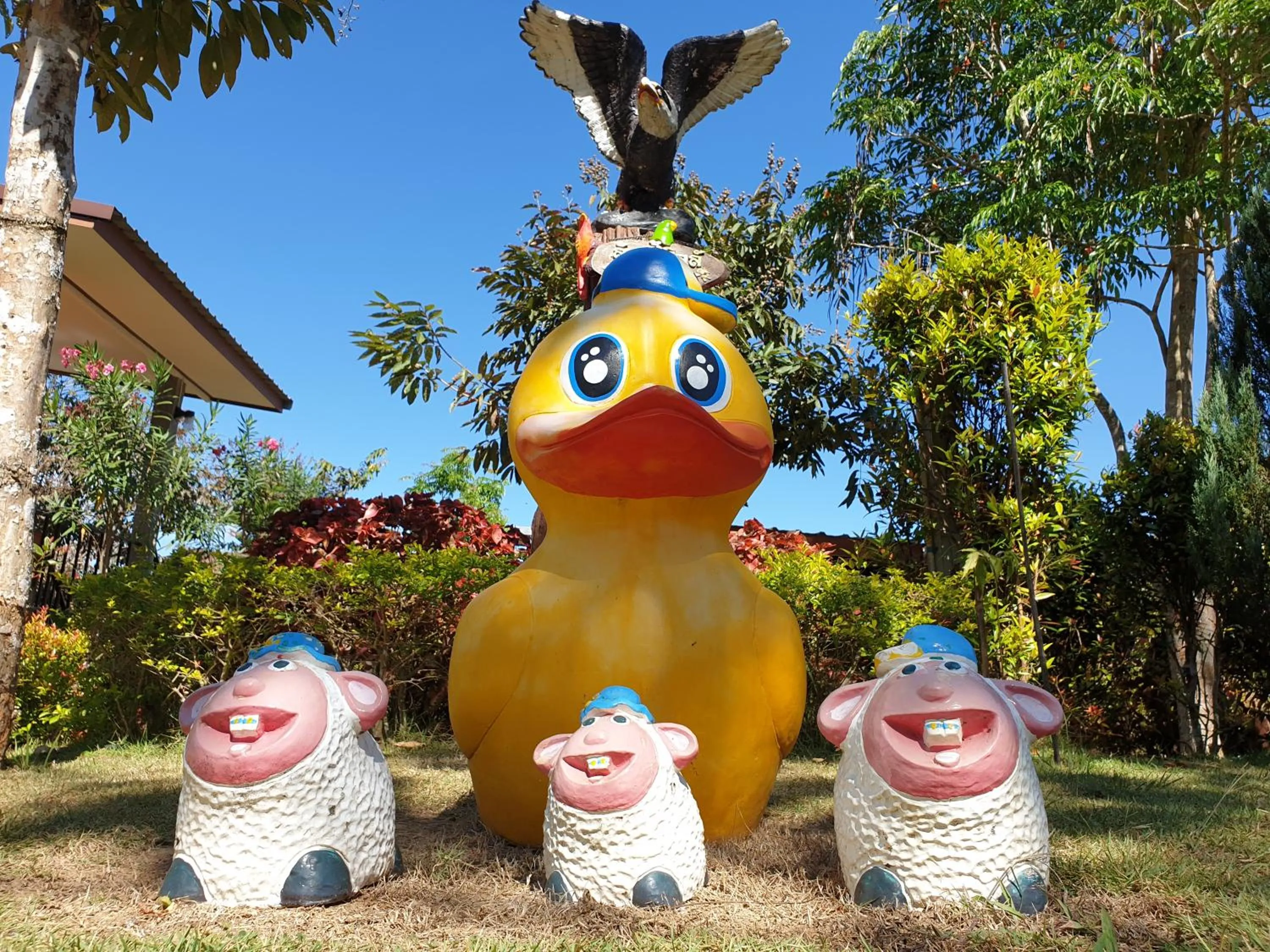 Children play ground in Khao Kho Lucky Hill Resort