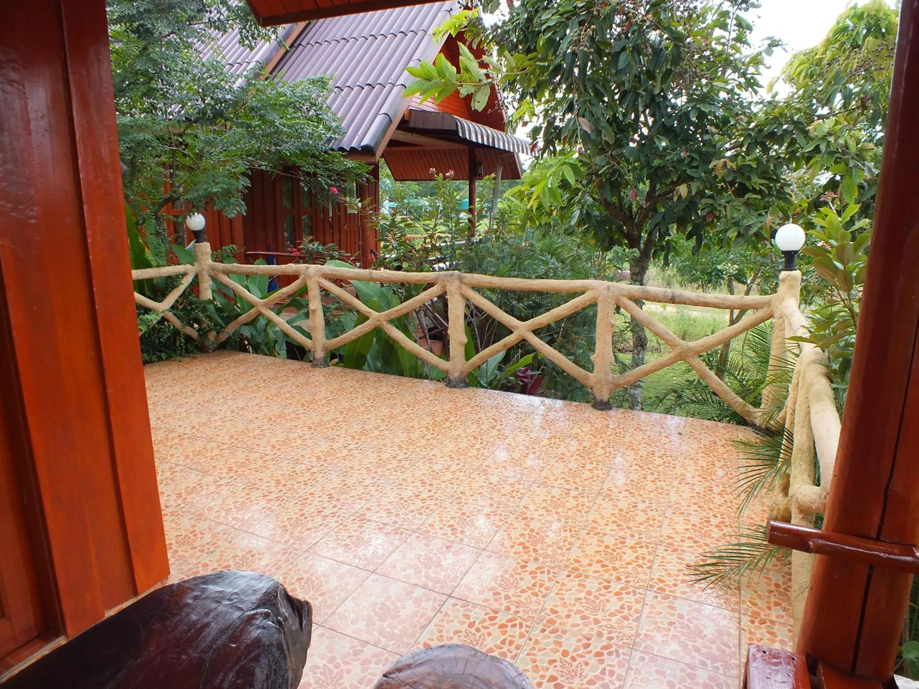 Balcony/Terrace in Khao Kho Lucky Hill Resort