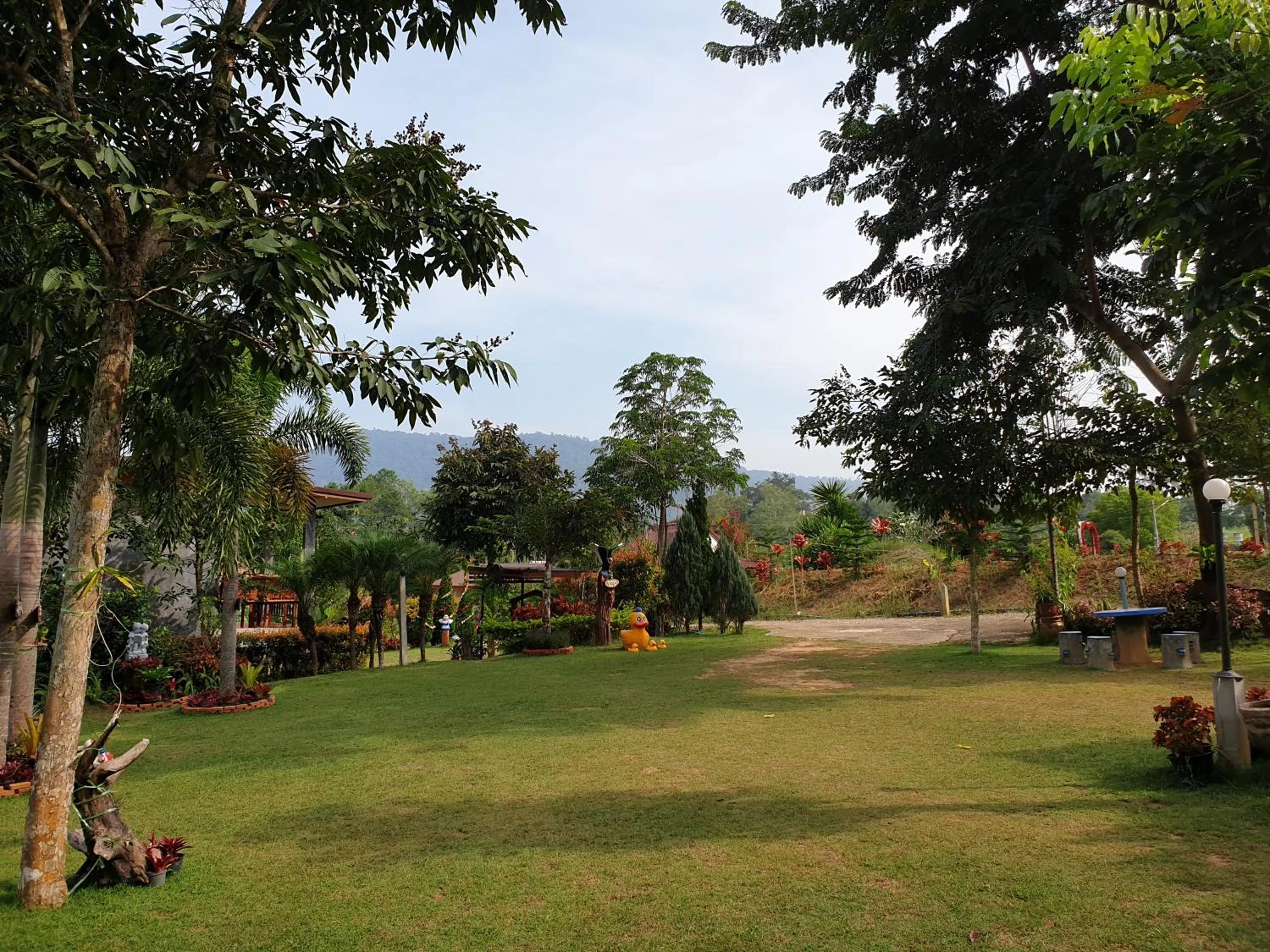 Garden in Khao Kho Lucky Hill Resort